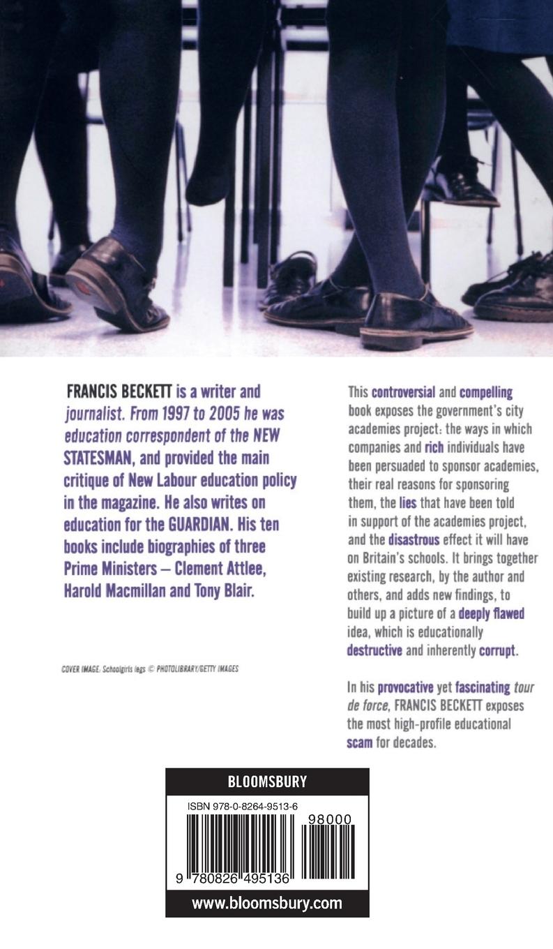 Rückseitencover The Great City Academy Fraud