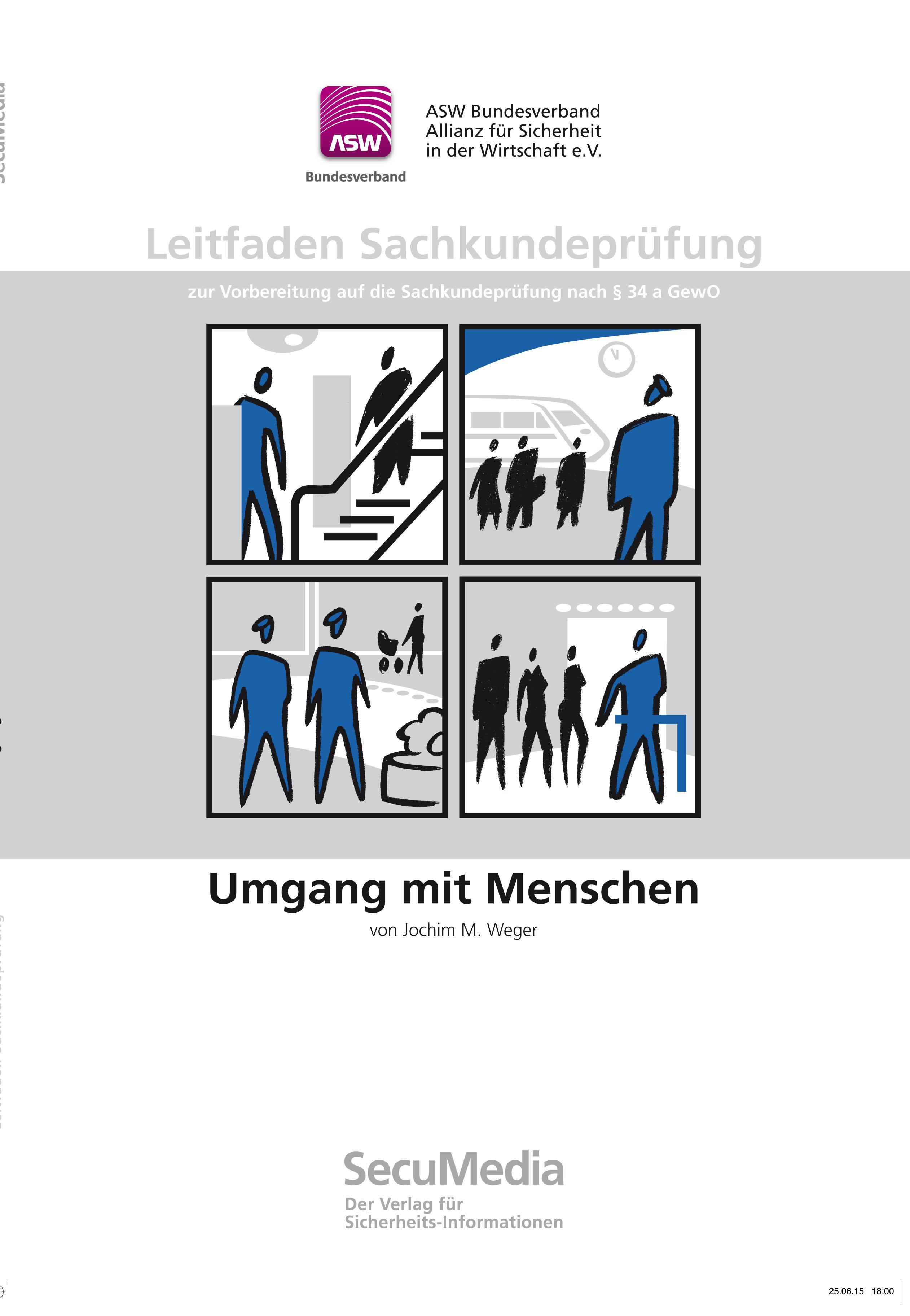 Vorderes Coverbild Leitfaden Sachkundeprüfung