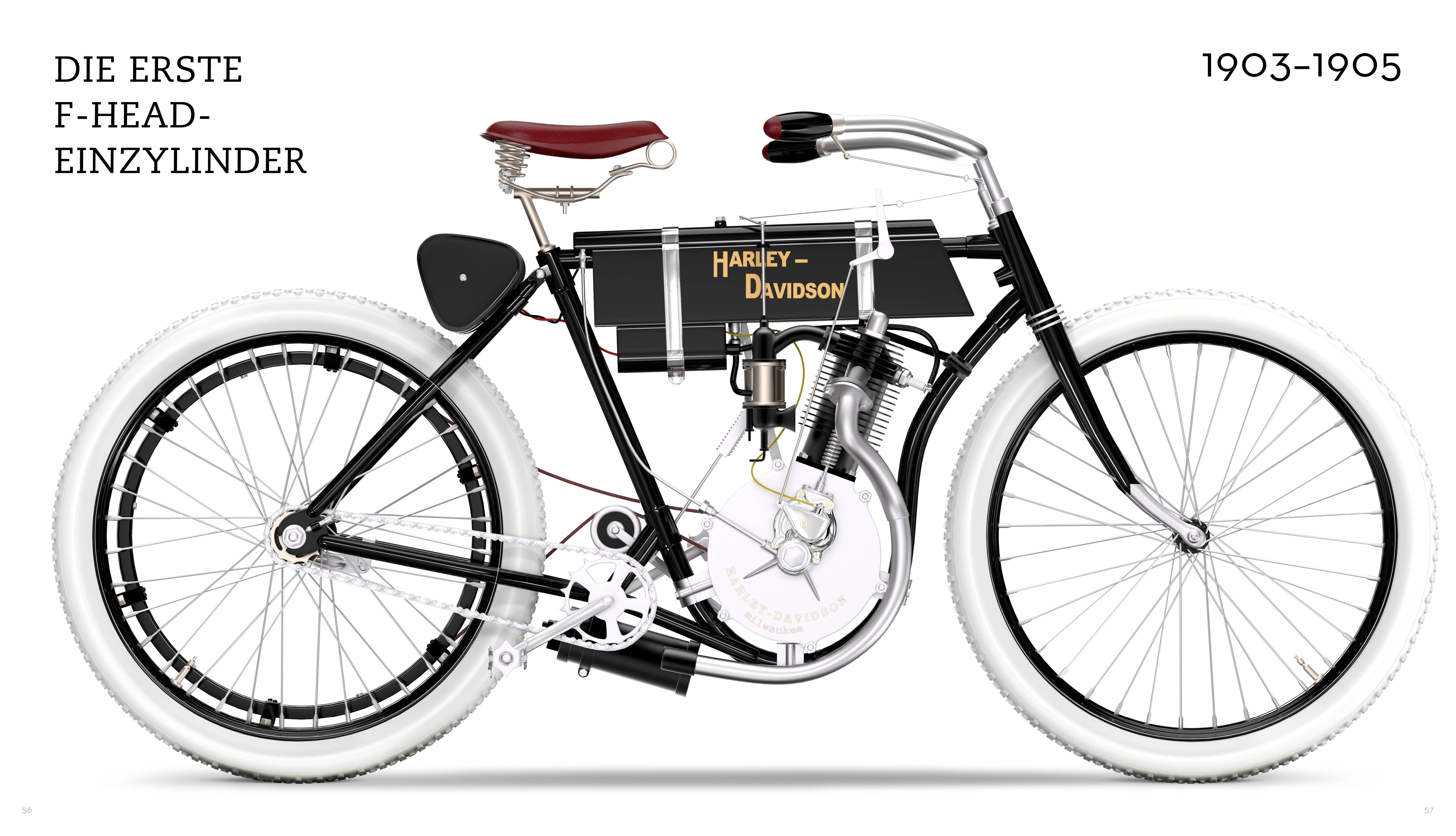 Beispielinhalt (Bild) Harley-Davidson. Begegnung mit der Legende