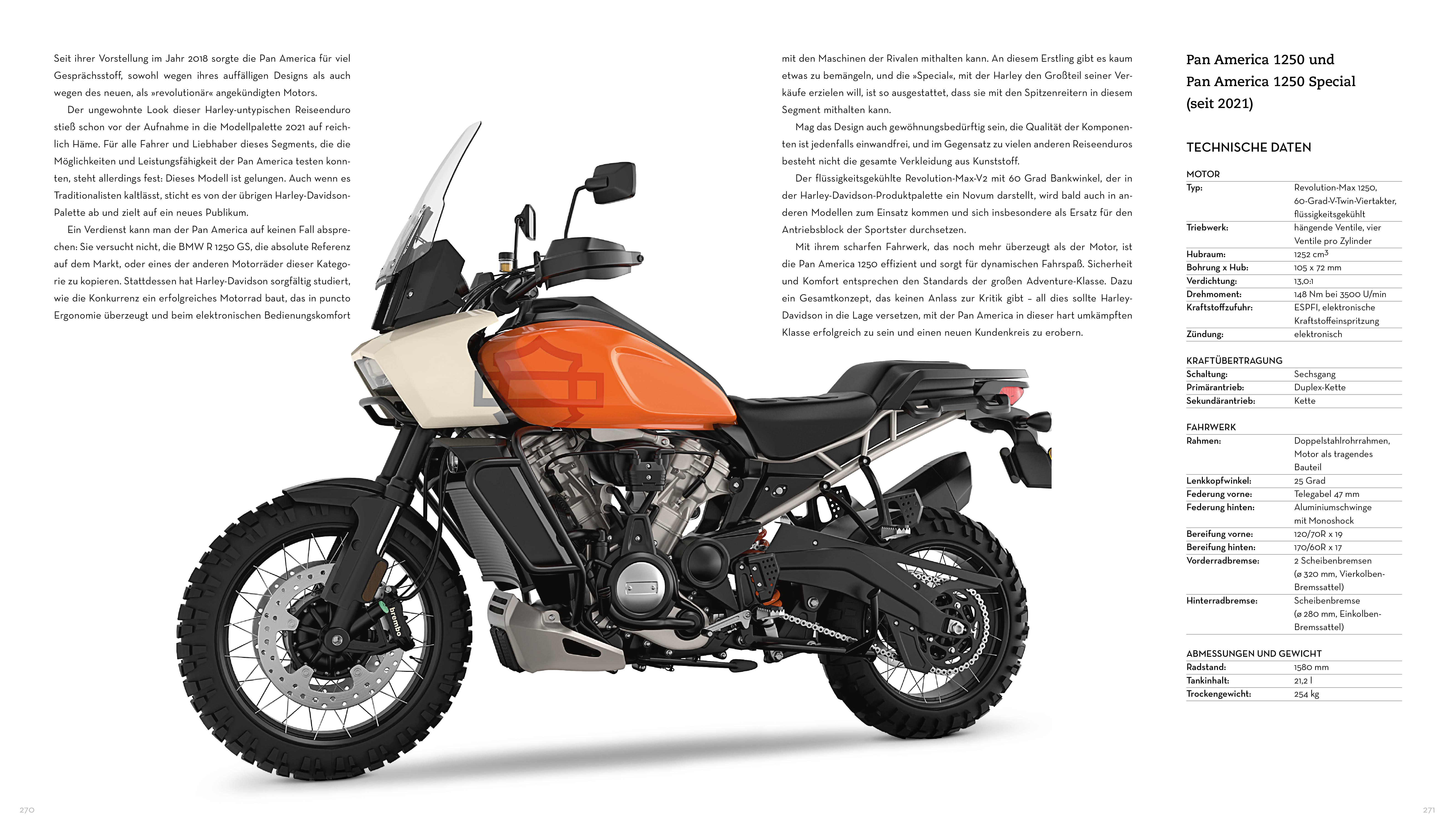 Beispielinhalt (Bild) Harley-Davidson. Begegnung mit der Legende