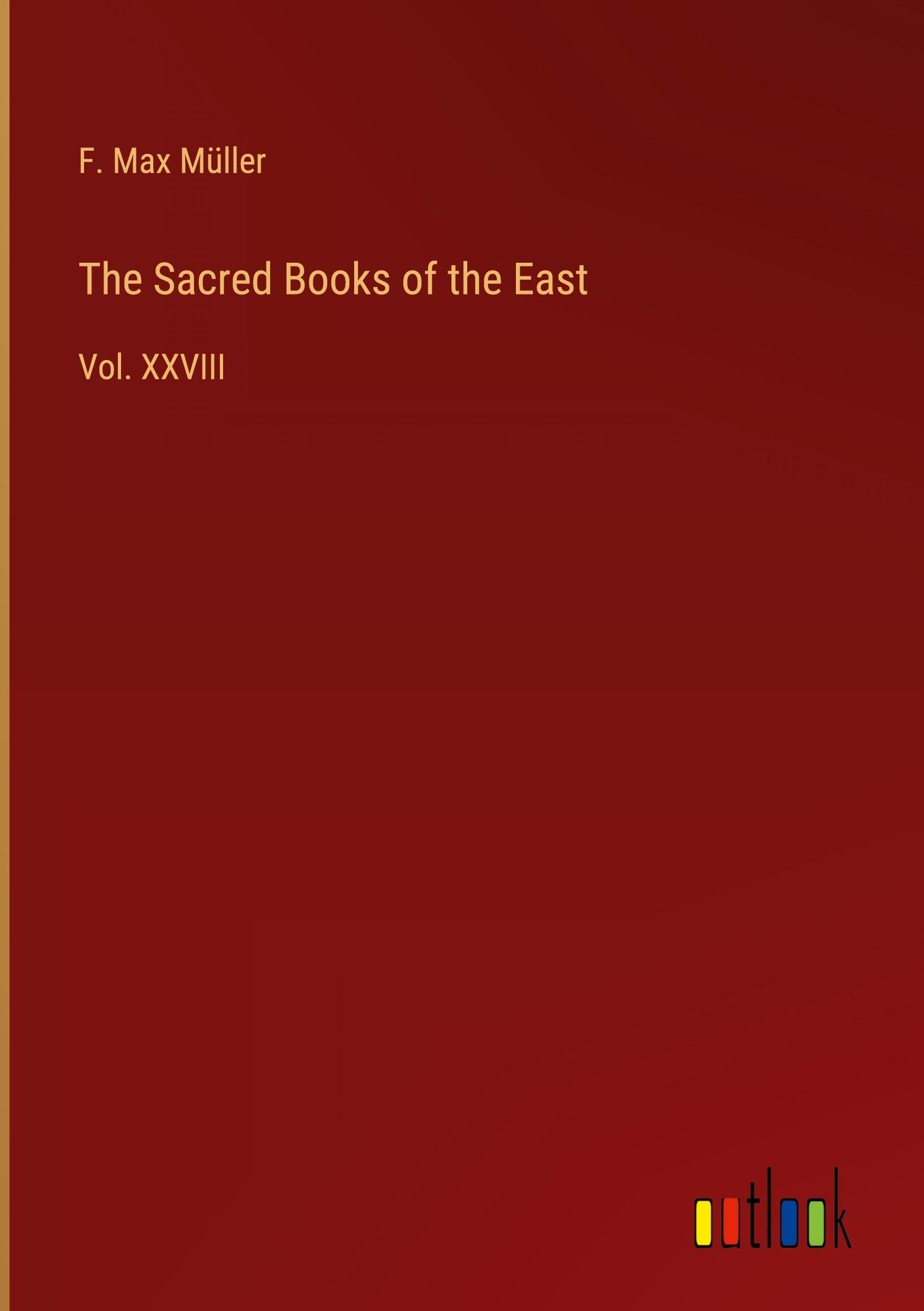 Vorderes Coverbild The Sacred Books of the East