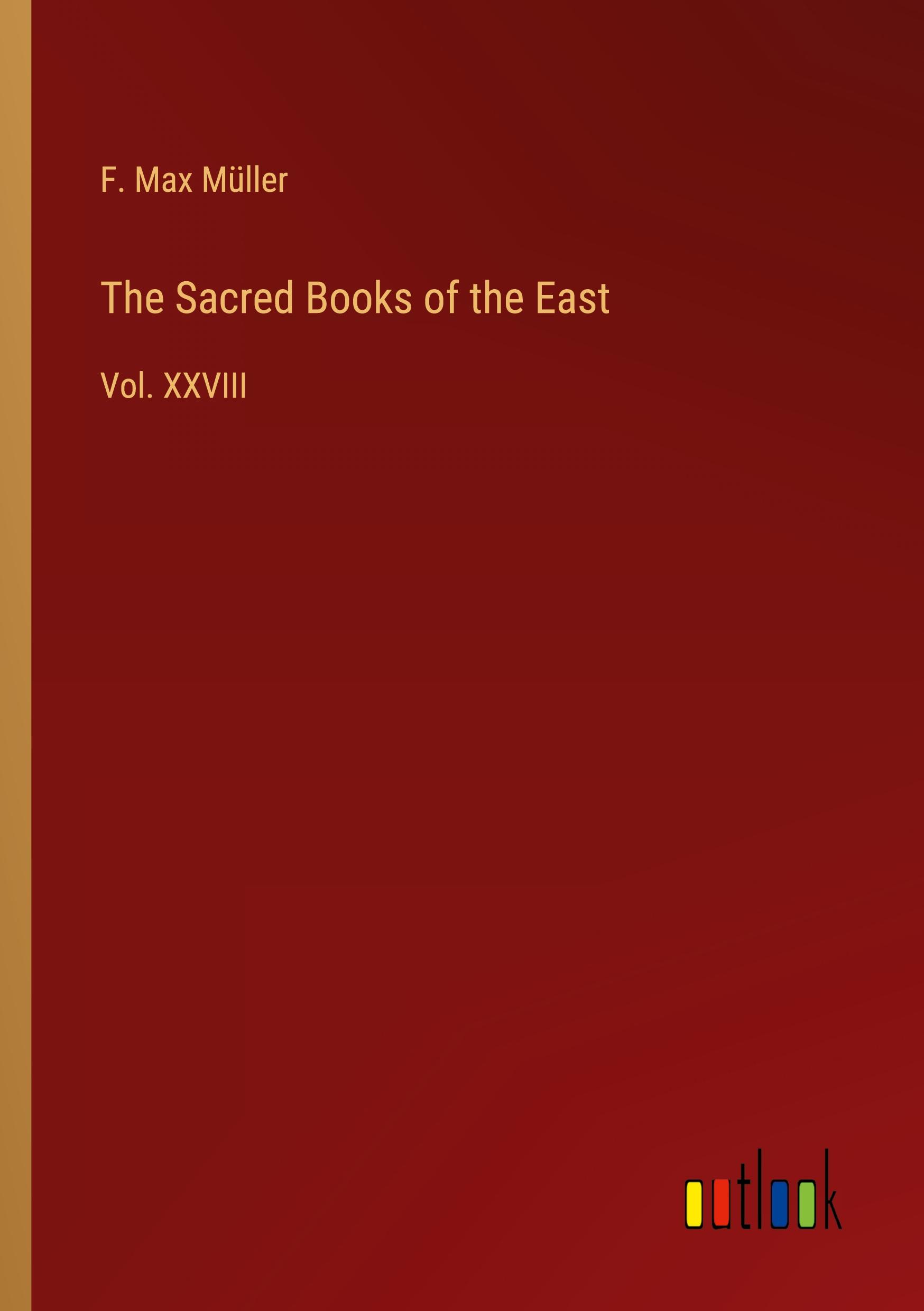 Vorderes Coverbild The Sacred Books of the East