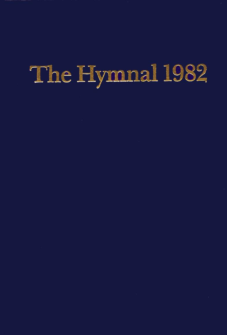 Vorderes Coverbild Episcopal Hymnal 1982 Blue