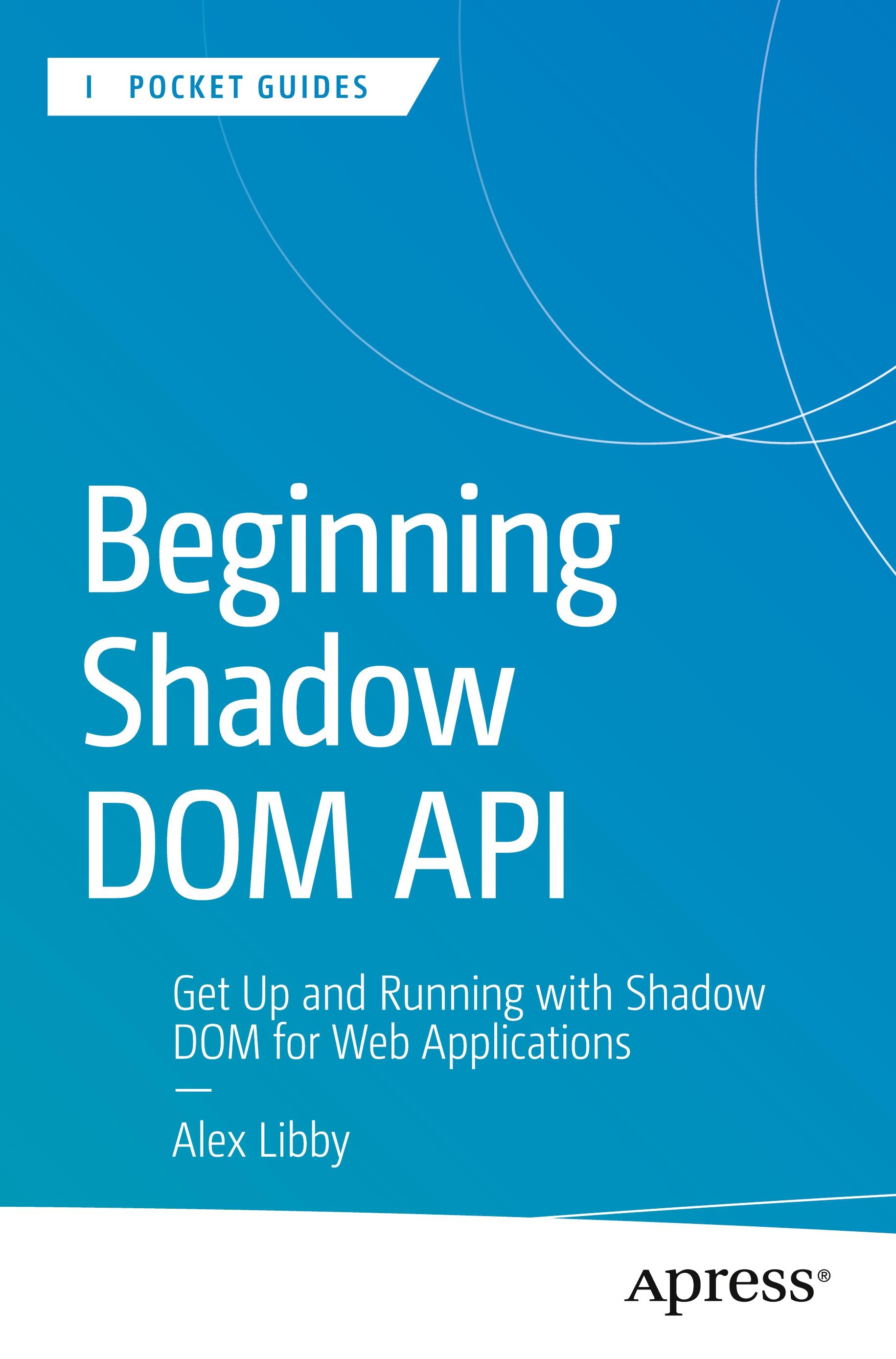 Vorderes Coverbild Beginning Shadow DOM API
