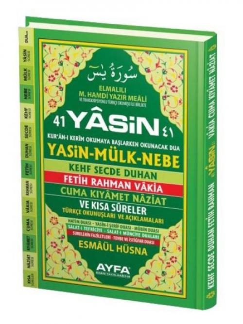 Vorderes Coverbild 41 Yasin - Türkce Okunuslari ve Aciklamalari Rahle Boy, Ciltli