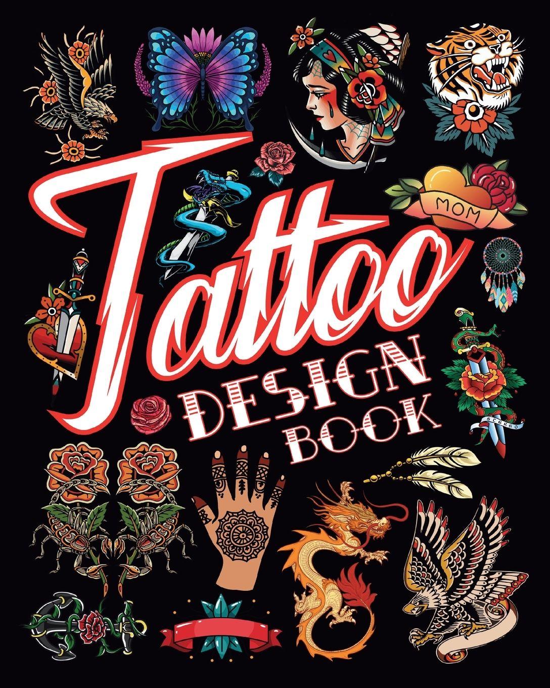 Vorderes Coverbild Tattoo Design Book