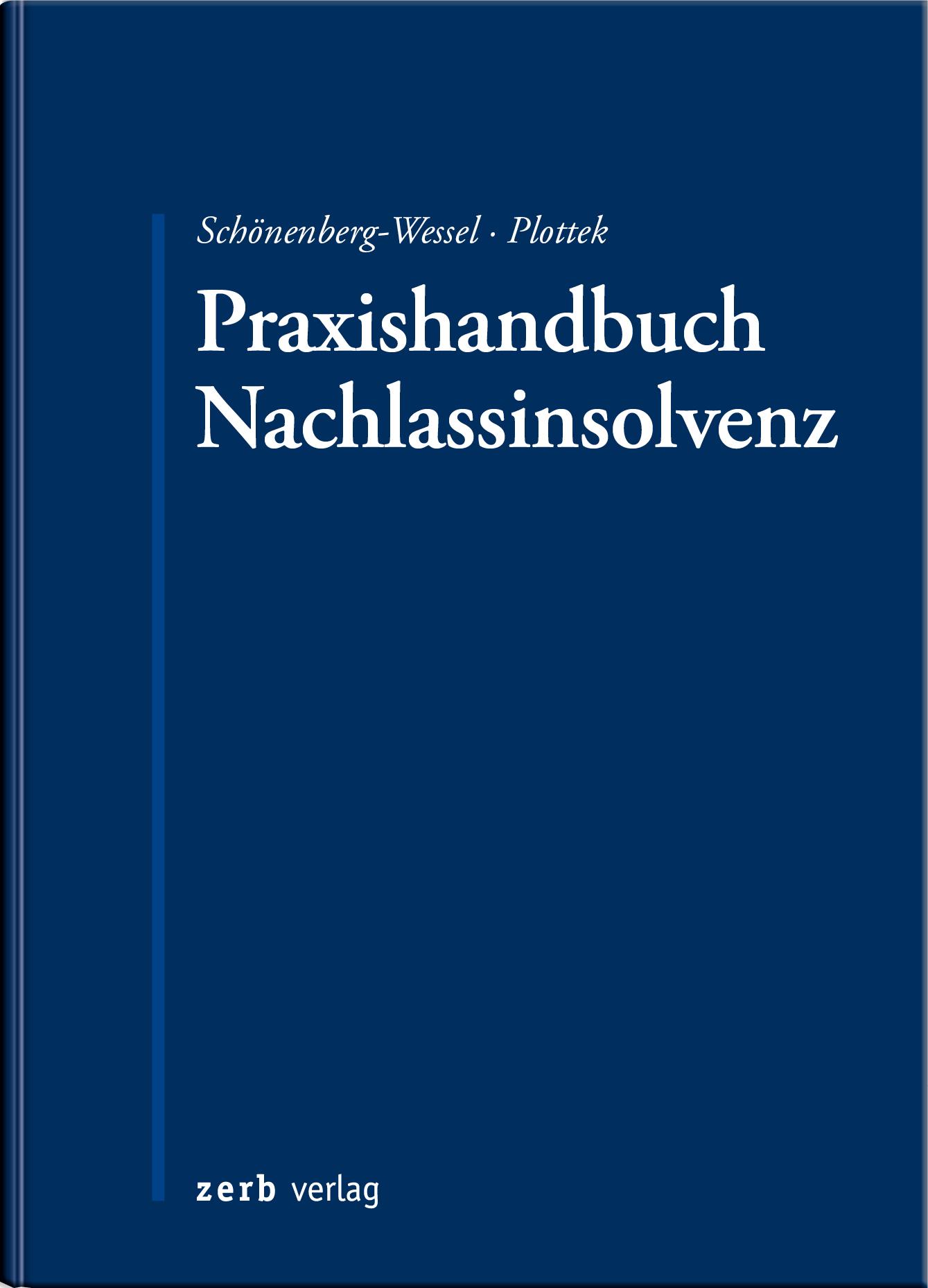 Vorderes Coverbild Praxishandbuch Nachlassinsolvenz