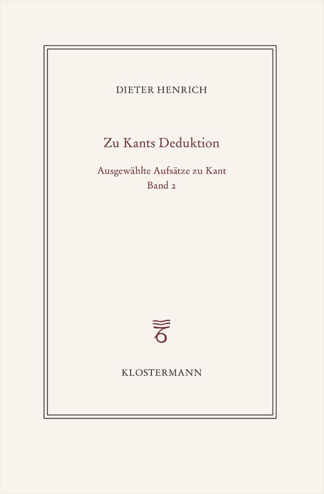 Vorderes Coverbild Ausgewählte Schriften zur Philosophie Kants
