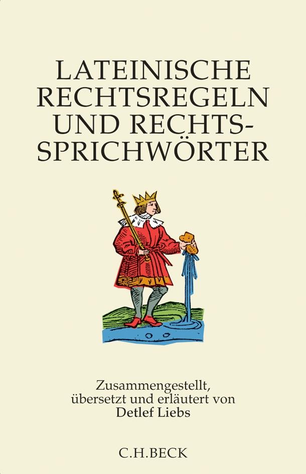 Vorderes Coverbild Lateinische Rechtsregeln und Rechtssprichwörter