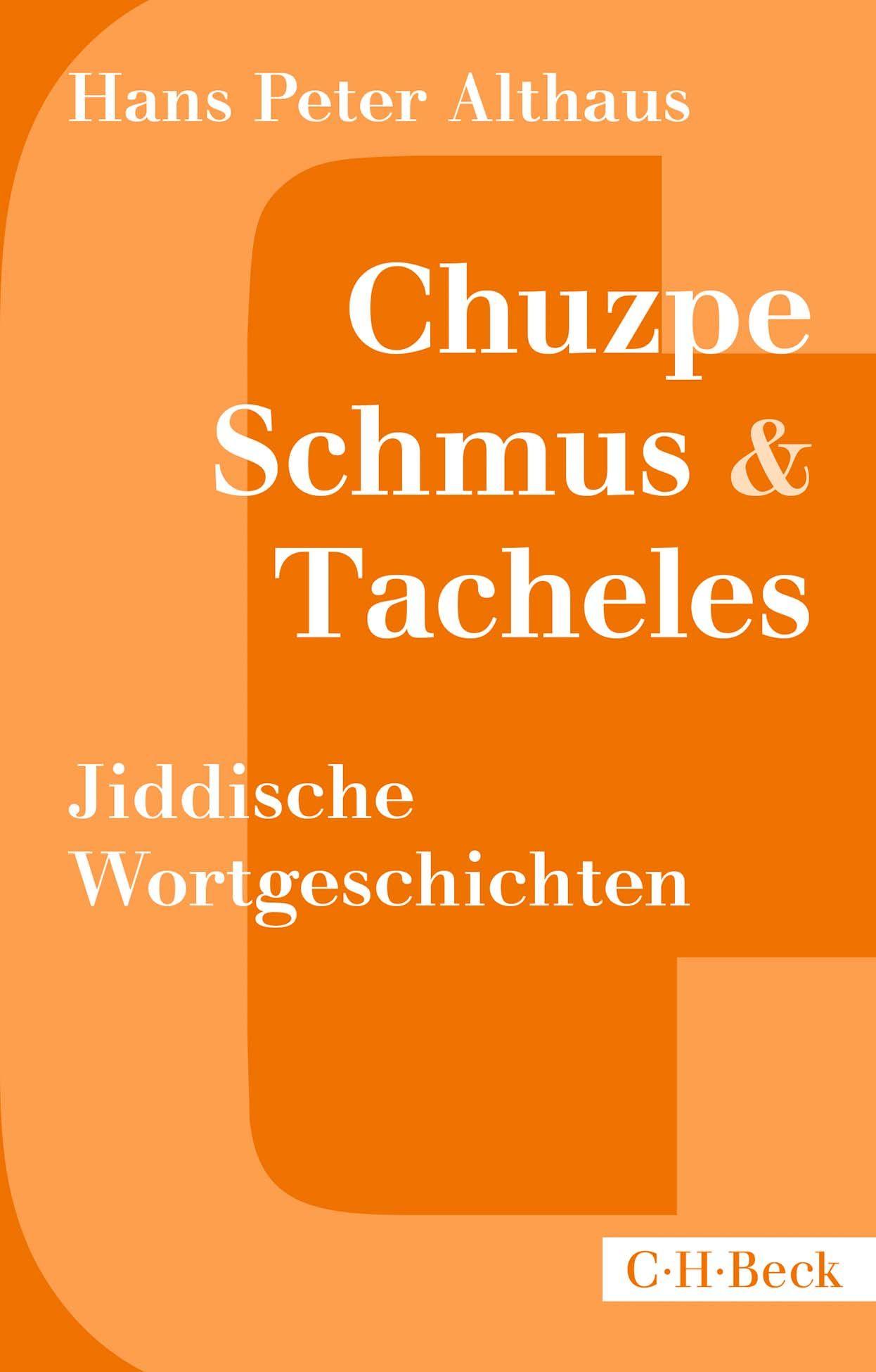 Vorderes Coverbild Chuzpe, Schmus & Tacheles