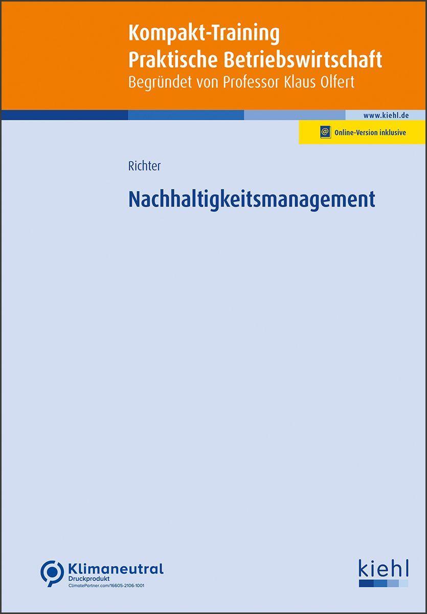 Vorderes Coverbild Nachhaltigkeitsmanagement