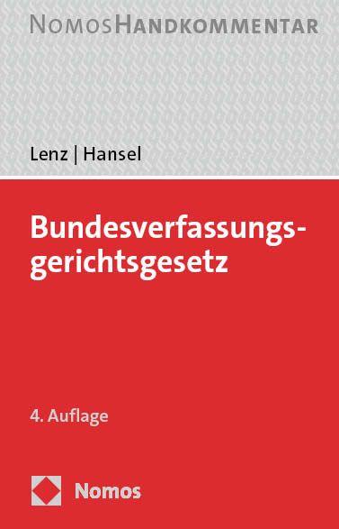 Vorderes Coverbild Bundesverfassungsgerichtsgesetz