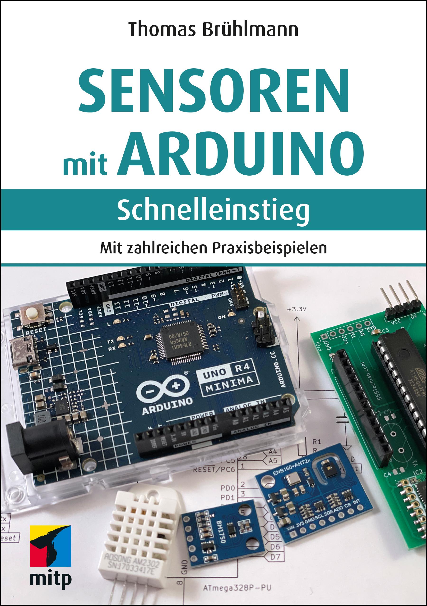 Vorderes Coverbild Sensoren mit Arduino
