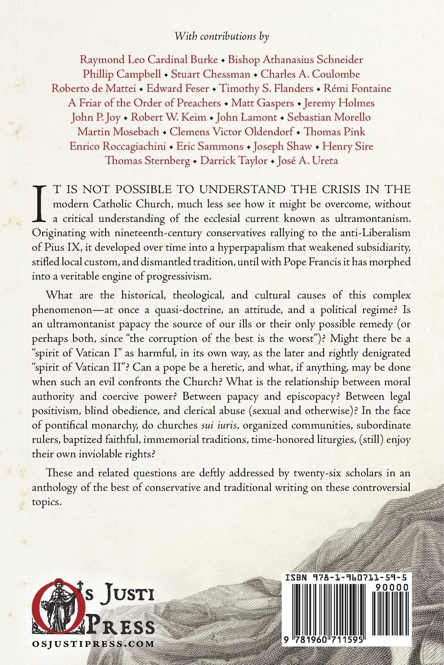 Rückseitencover Ultramontanism and Tradition