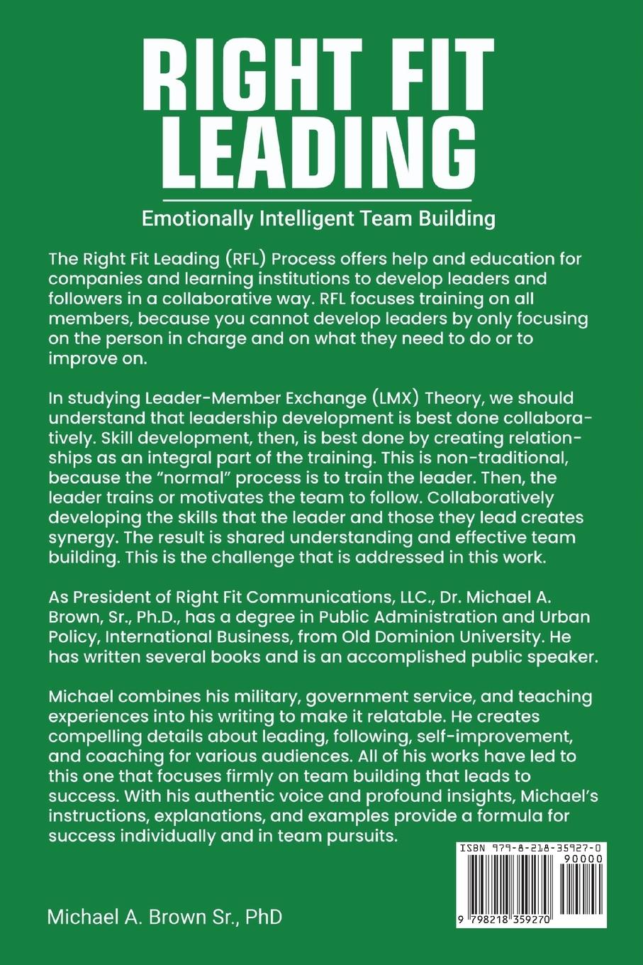 Rückseitencover Right Fit Leading