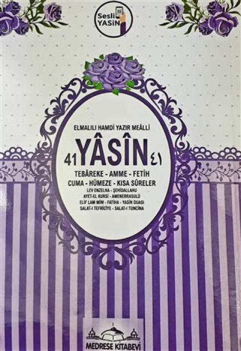 Vorderes Coverbild 41 Yasin-i Serif Mor Zemin Canta Boy
