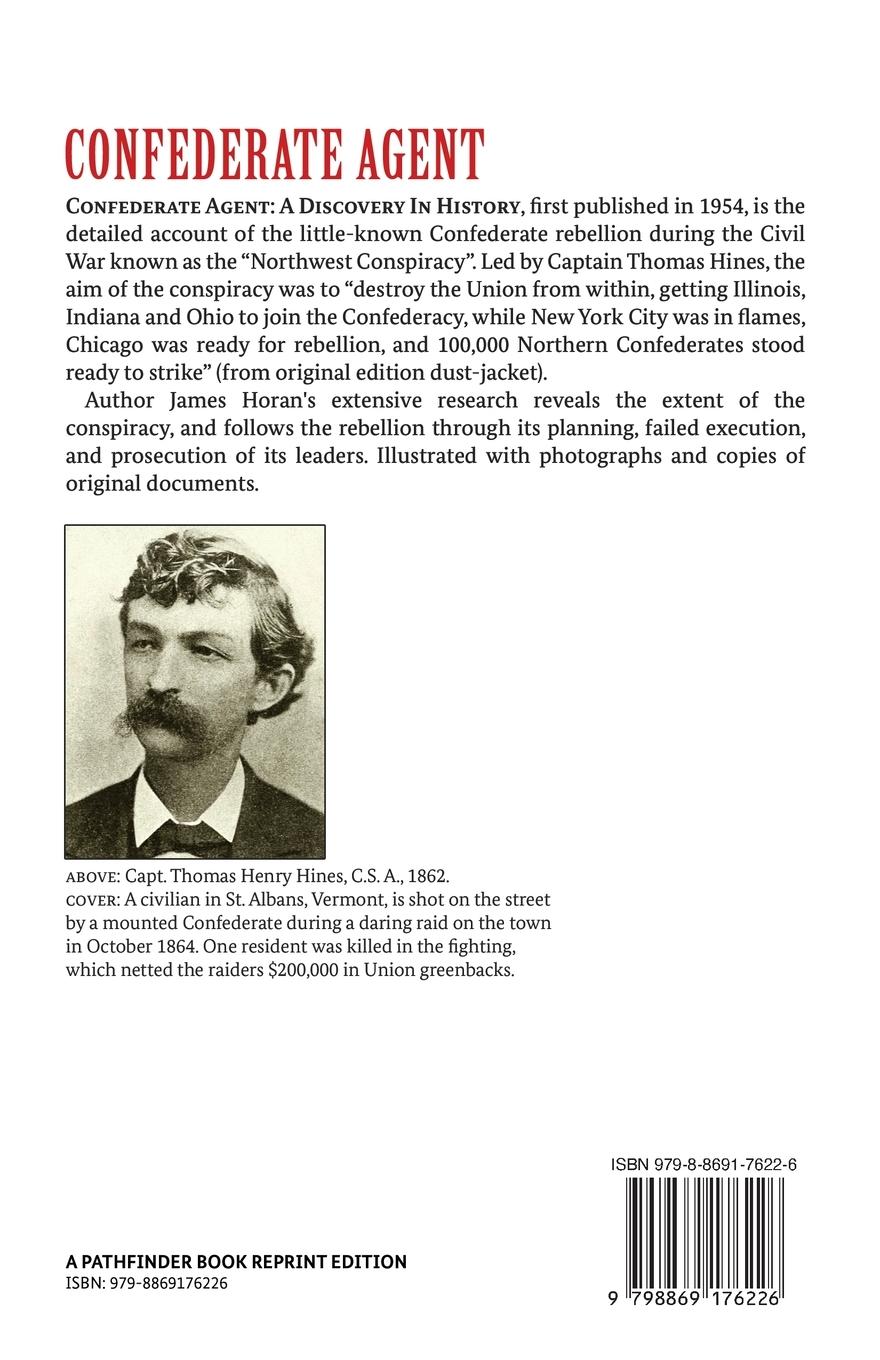 Rückseitencover Confederate Agent