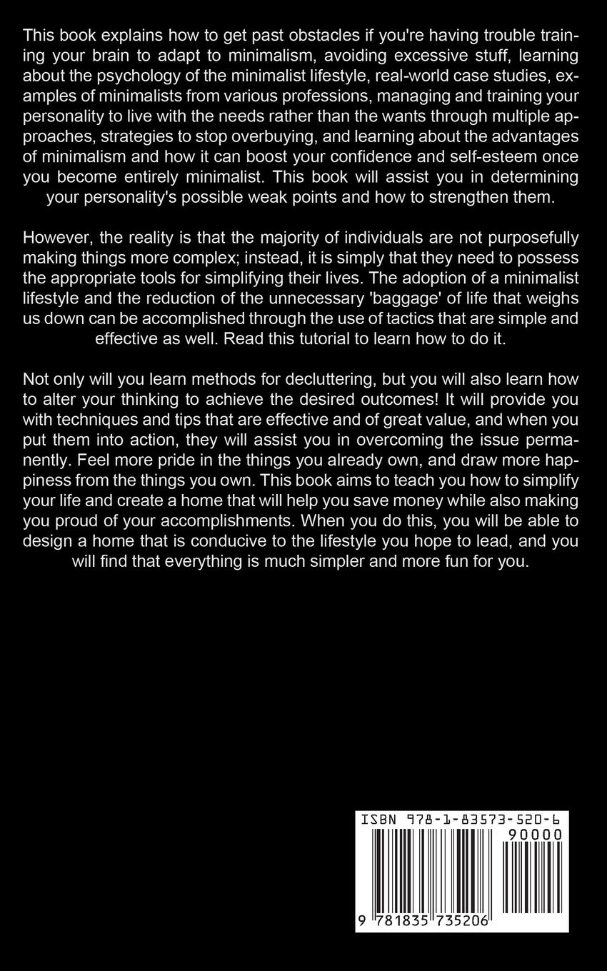 Rückseitencover Minimalism