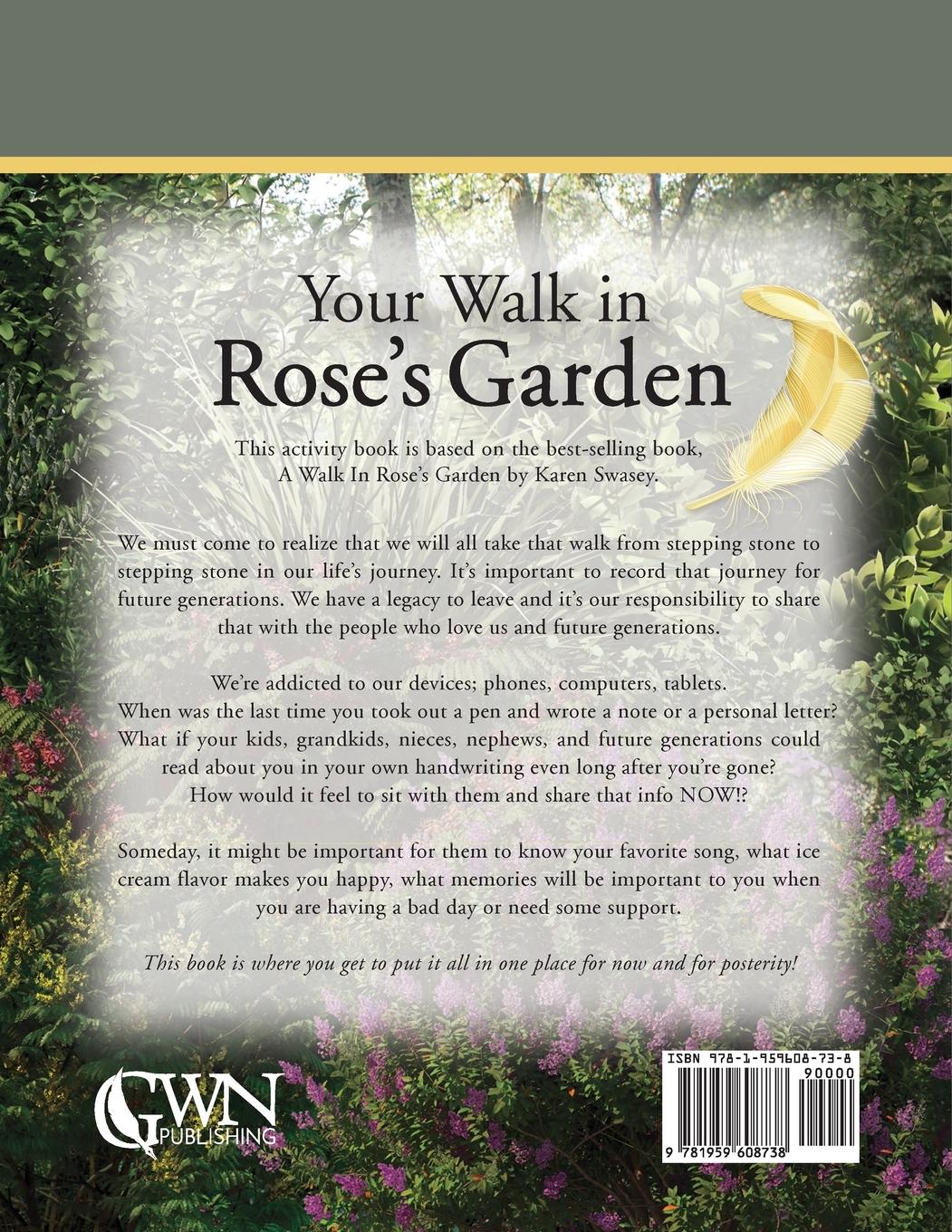 Rückseitencover Your Walk in Rose's Garden