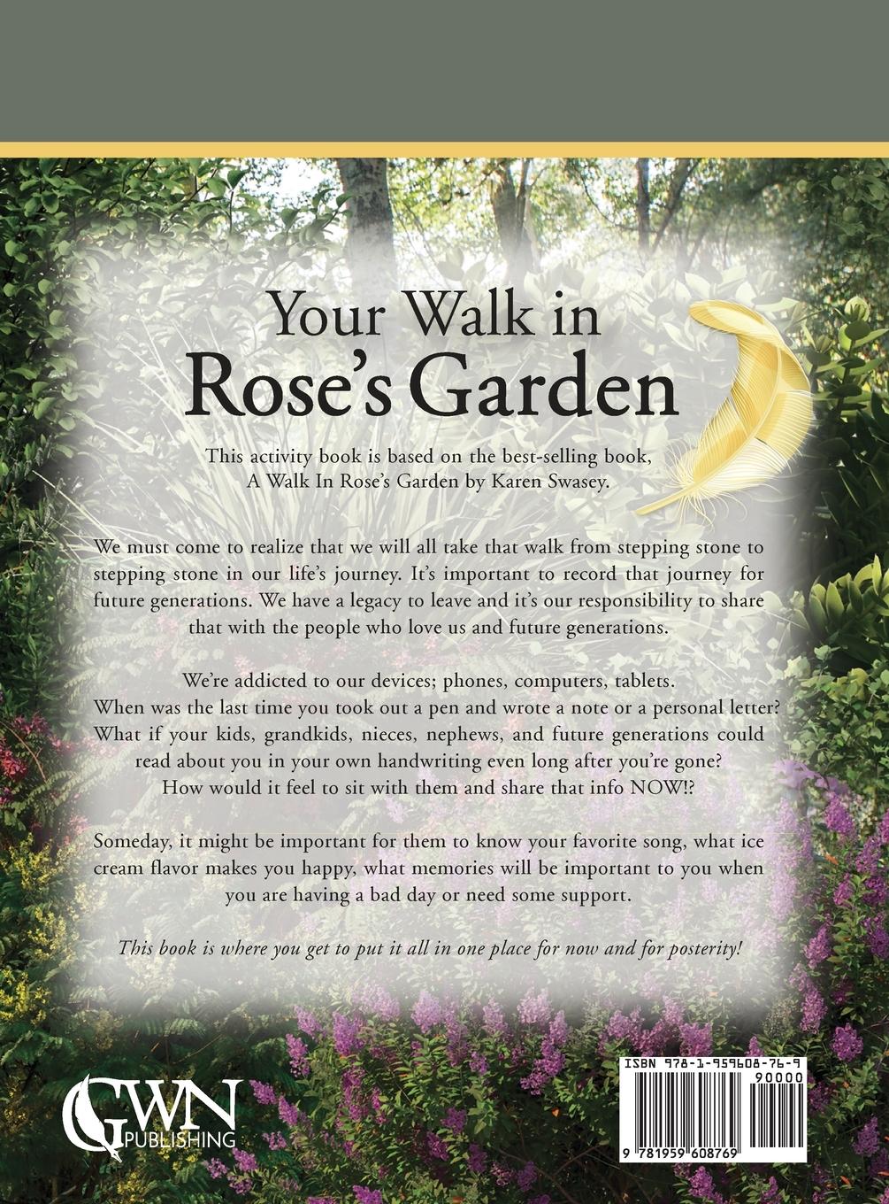 Rückseitencover Your Walk in Rose's Garden