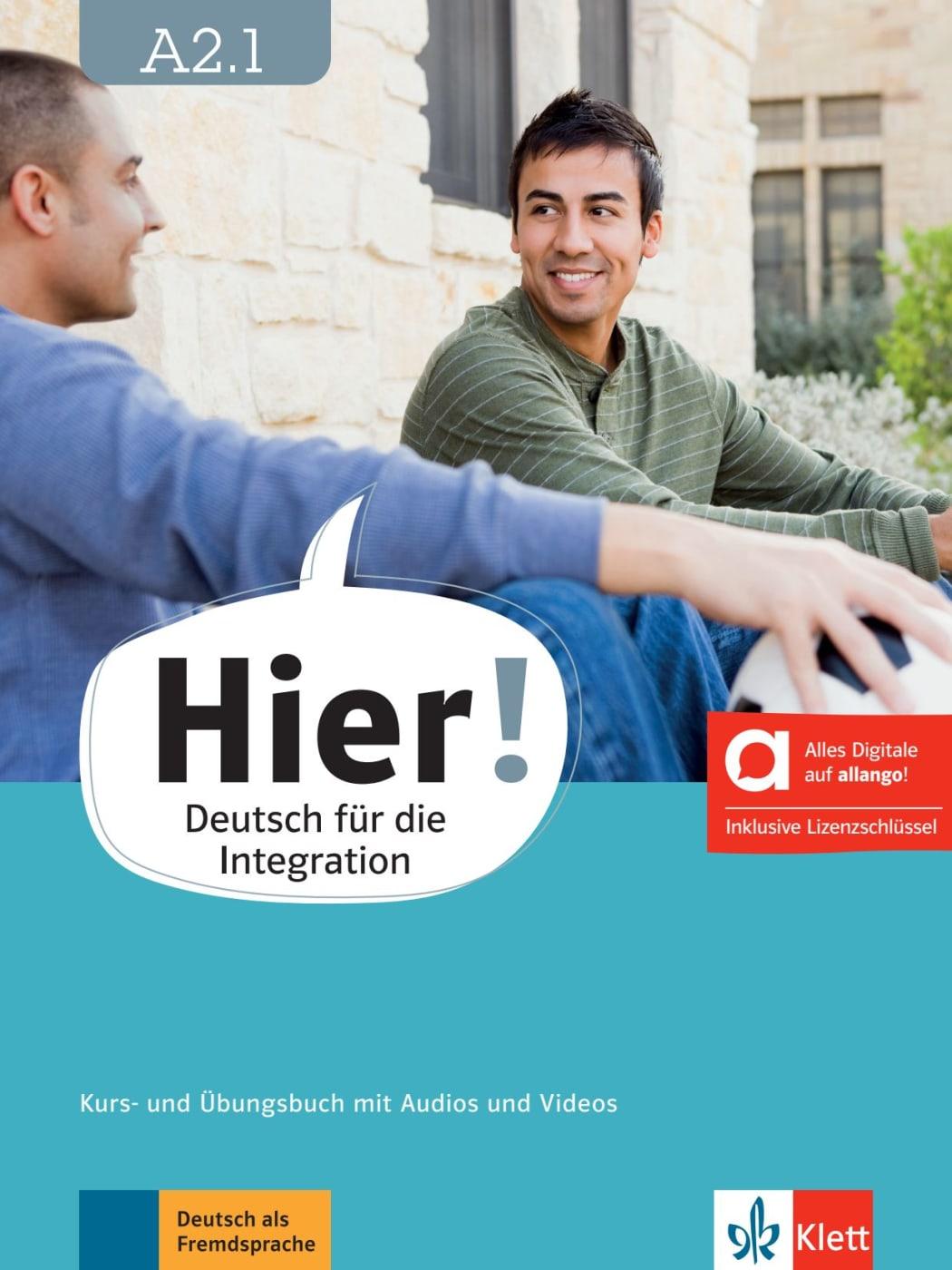 Vorderes Coverbild Hier! A2.1 - Hybride Ausgabe allango. Kurs- und Übungsbuch mit Audios und Videos inklusive Lizenzschlüssel allango (24 Monate)
