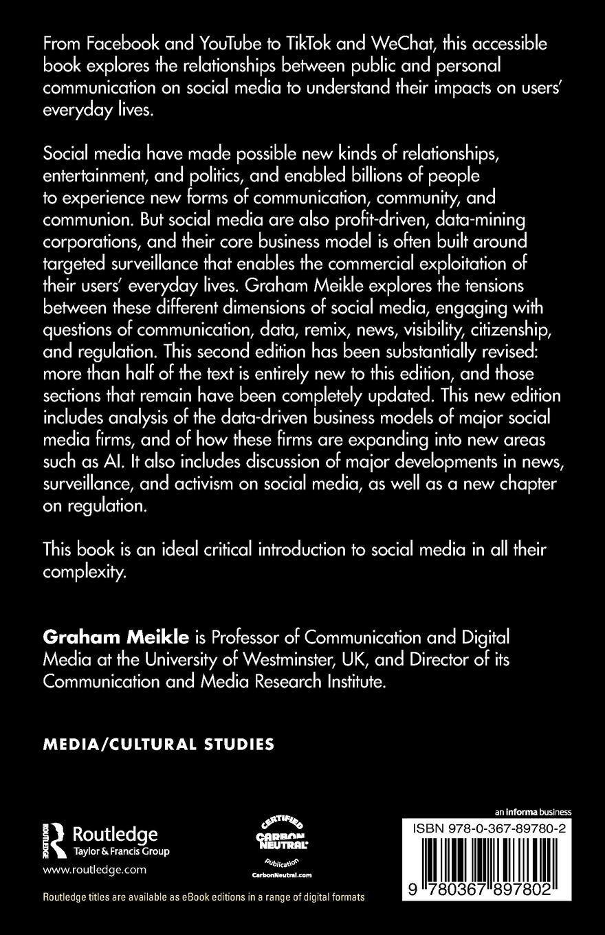 Rückseitencover Social Media