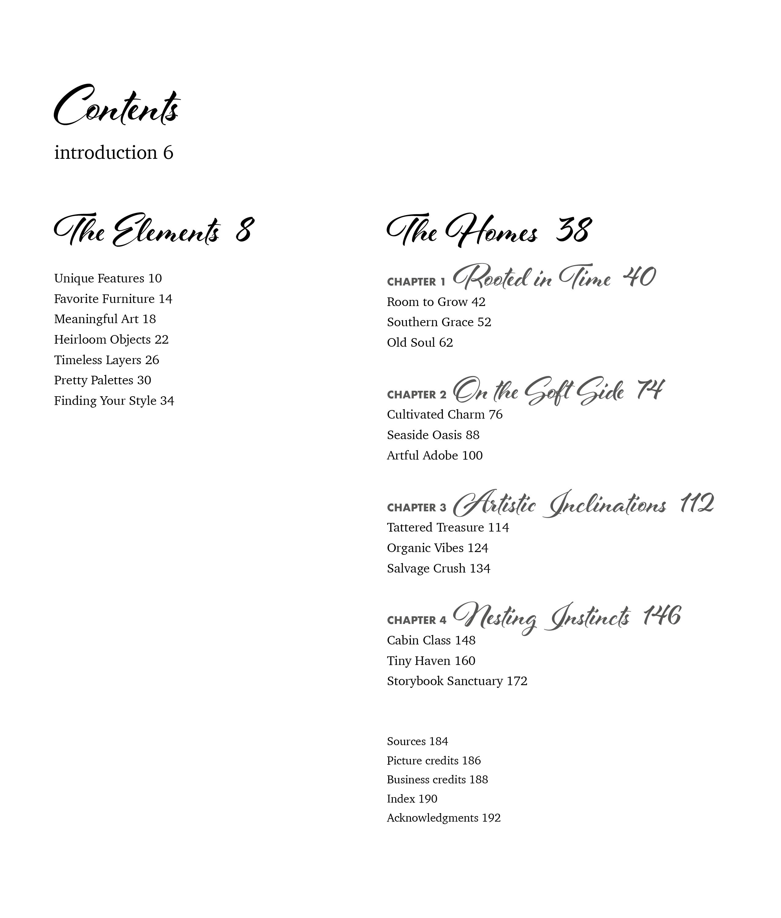 Beispielinhalt (Bild) The Soulful Cottage