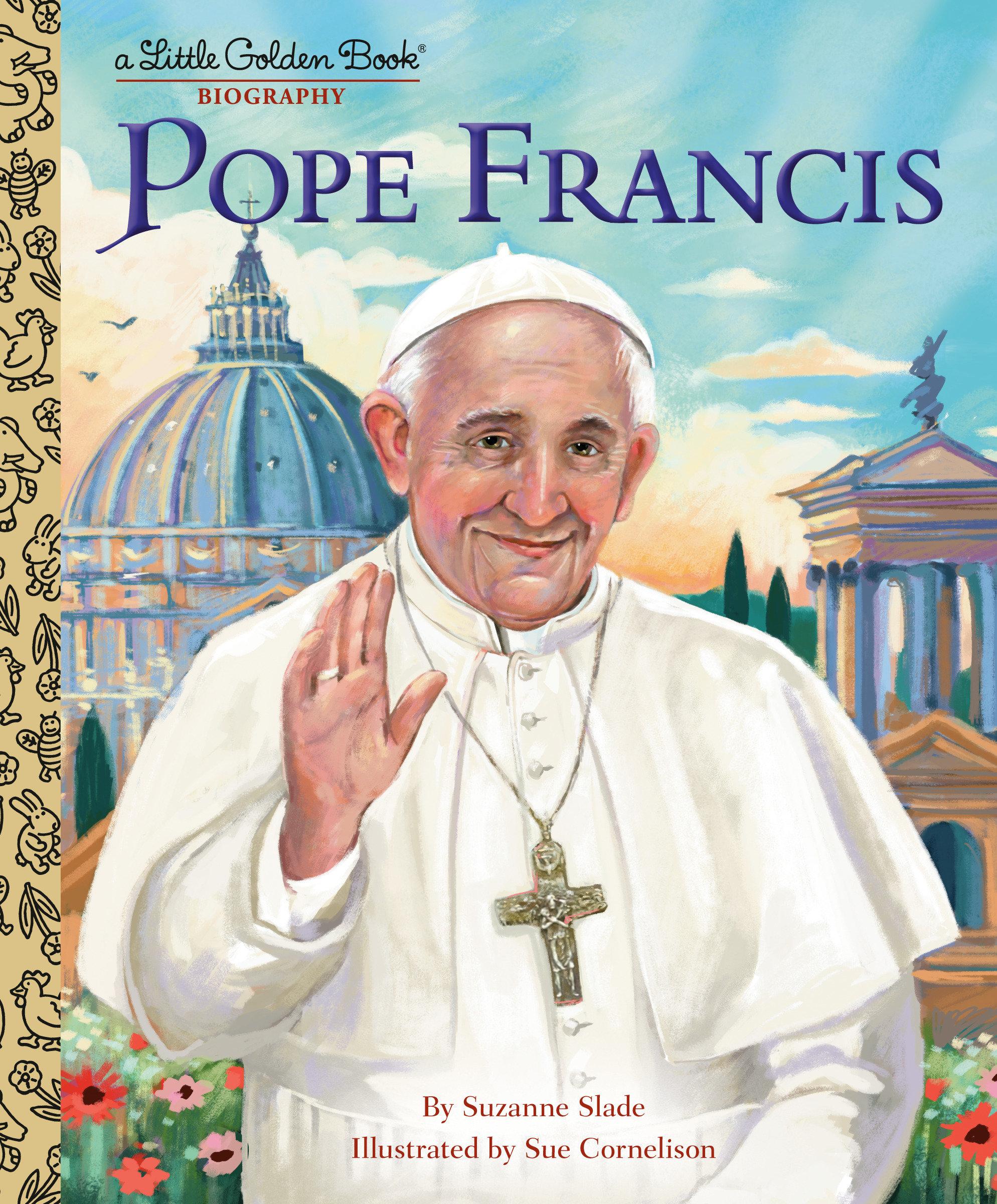 Vorderes Coverbild Pope Francis: A Little Golden Book Biography