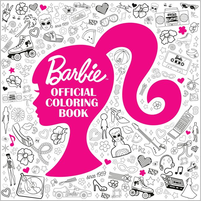 Vorderes Coverbild Barbie: Official Coloring Book