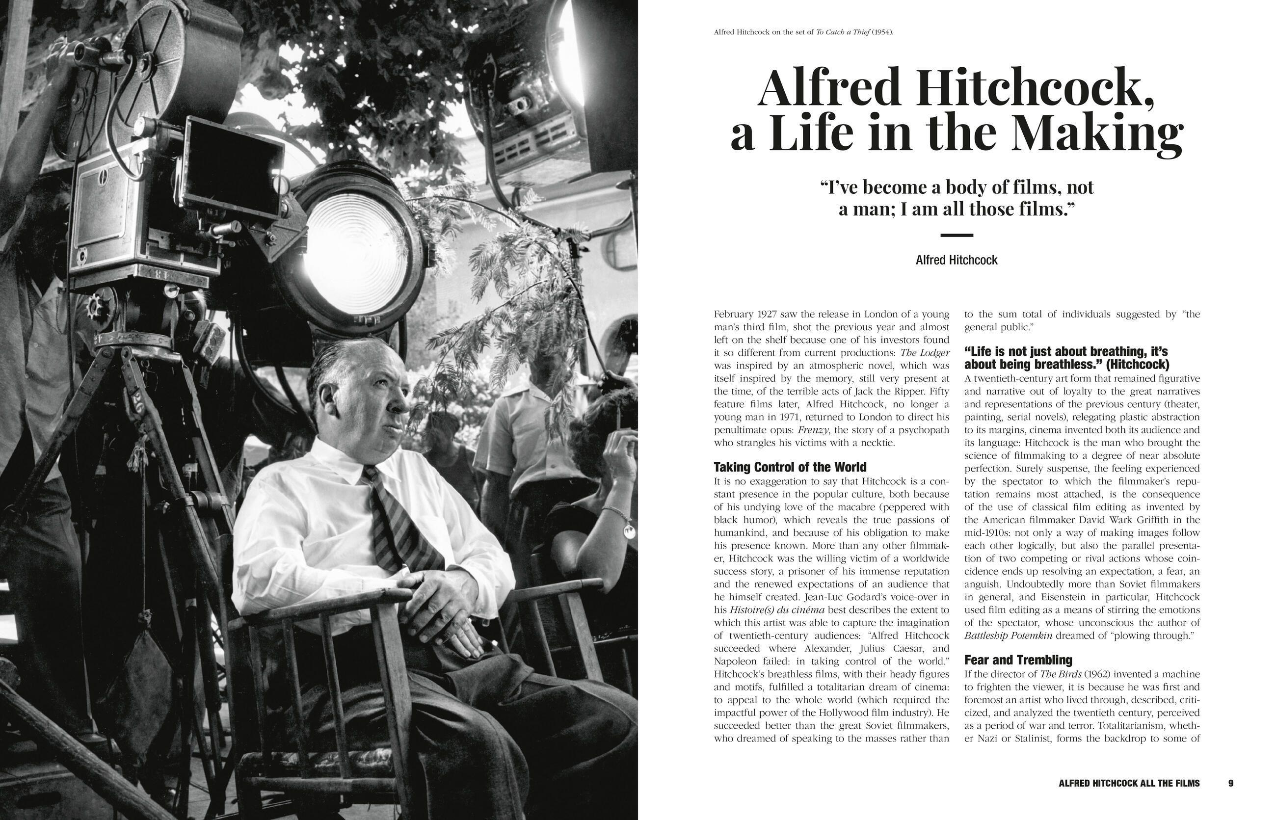 Beispielinhalt (Bild) Alfred Hitchcock All the Films