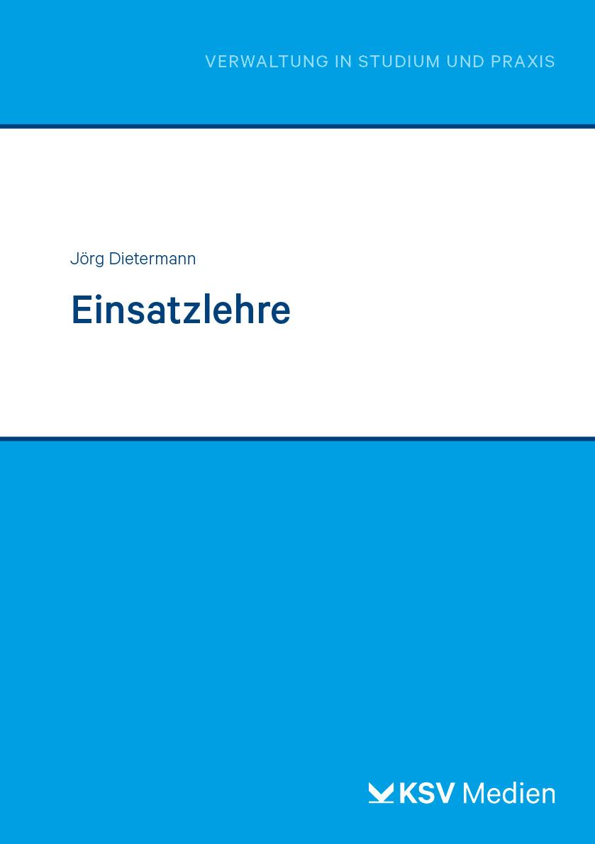 Vorderes Coverbild Einsatzlehre