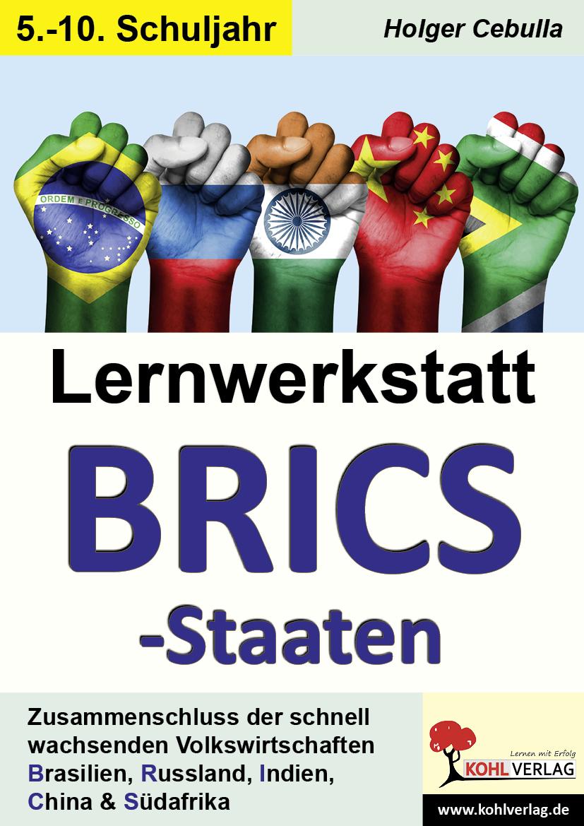 Vorderes Coverbild Lernwerkstatt BRICS-Staaten