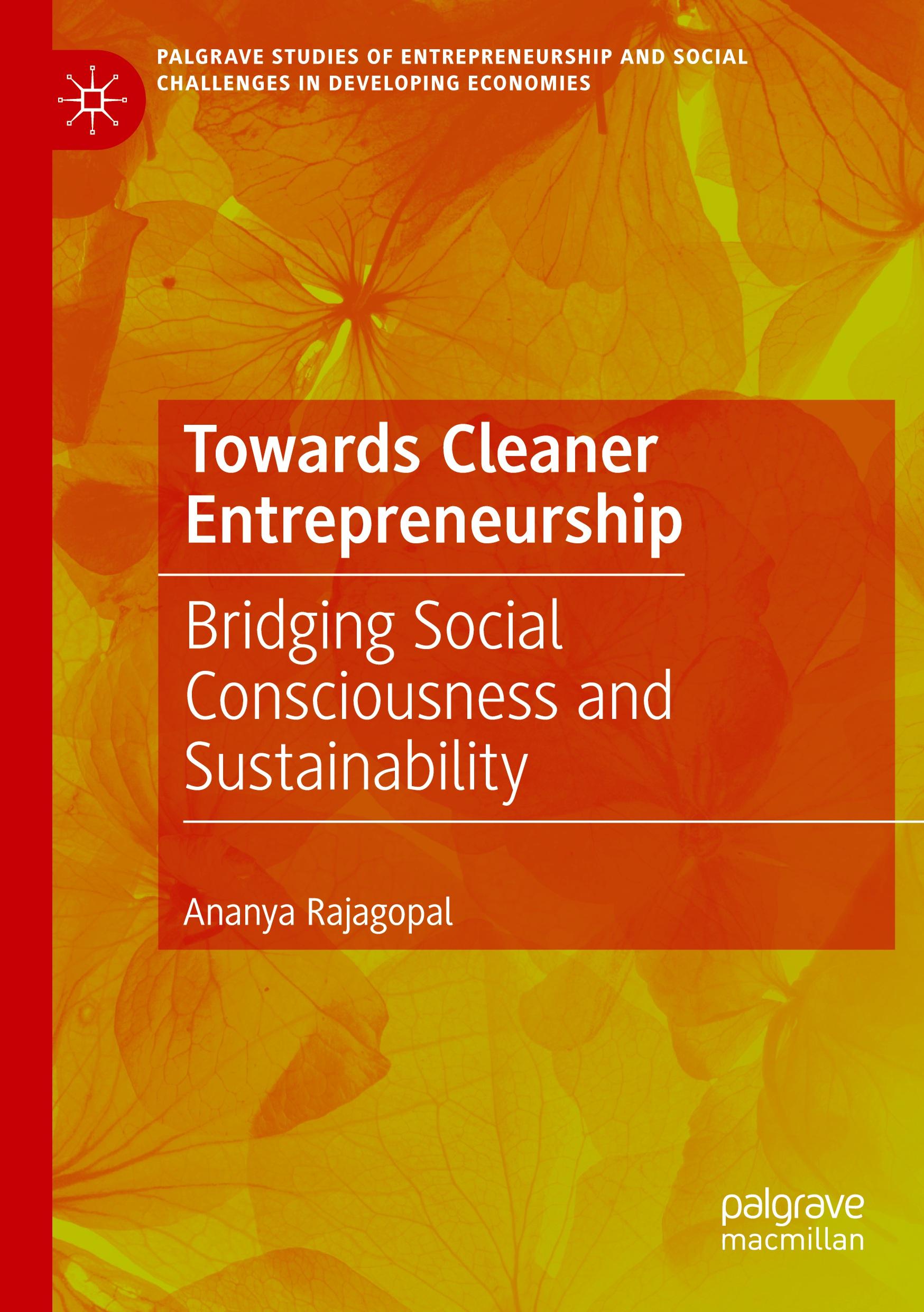 Vorderes Coverbild Towards Cleaner Entrepreneurship