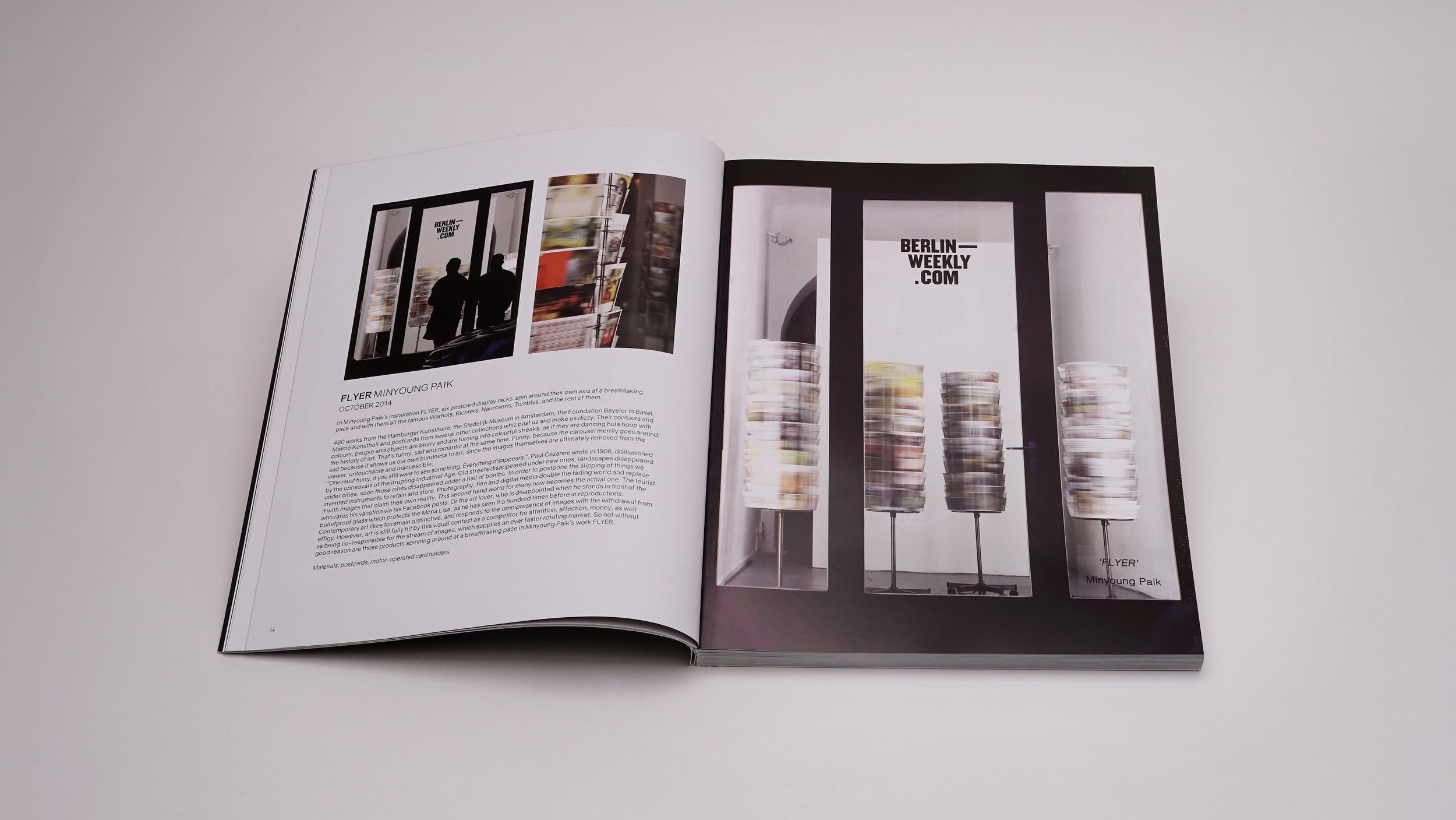 Beispielinhalt (Bild) 100 Windows. - Site-specific art installations at Berlin-Weekly project space