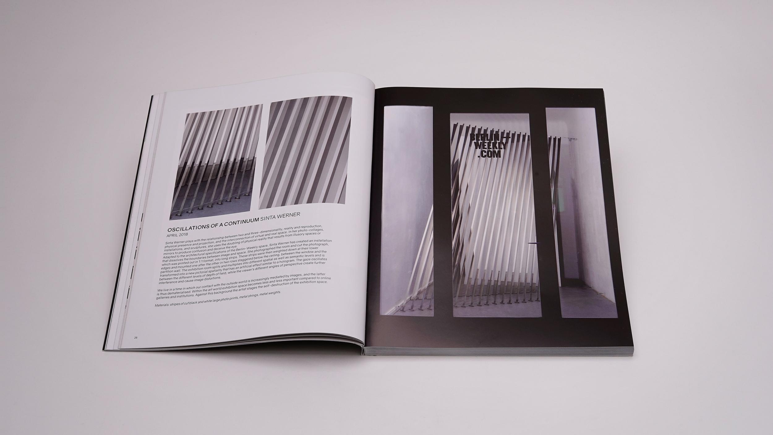 Beispielinhalt (Bild) 100 Windows. - Site-specific art installations at Berlin-Weekly project space