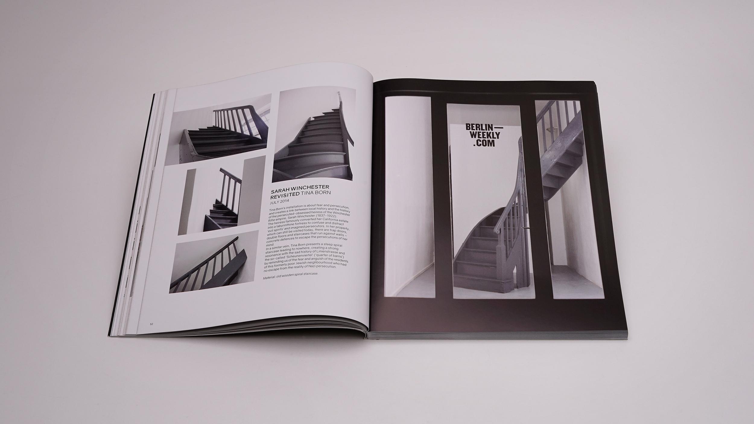 Beispielinhalt (Bild) 100 Windows. - Site-specific art installations at Berlin-Weekly project space