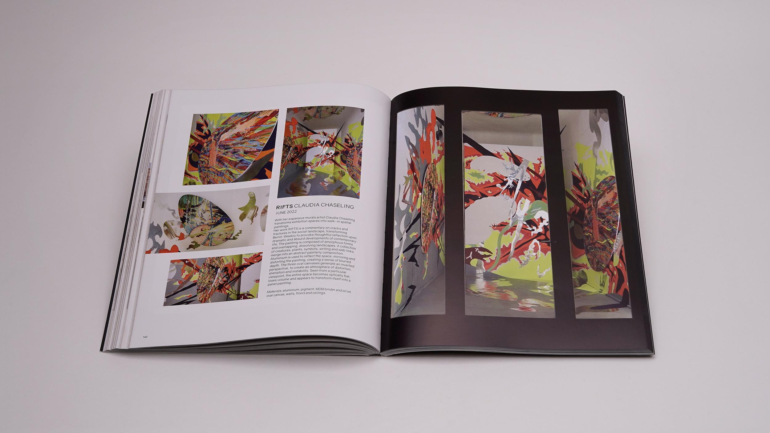 Beispielinhalt (Bild) 100 Windows. - Site-specific art installations at Berlin-Weekly project space