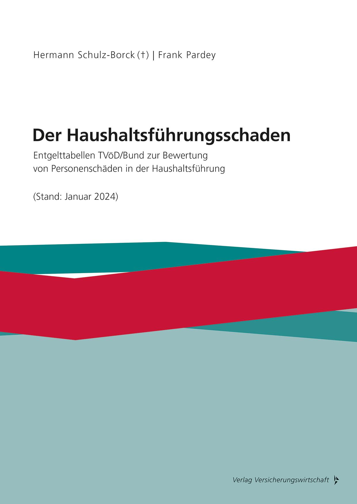 Vorderes Coverbild Der Haushaltsführungsschaden