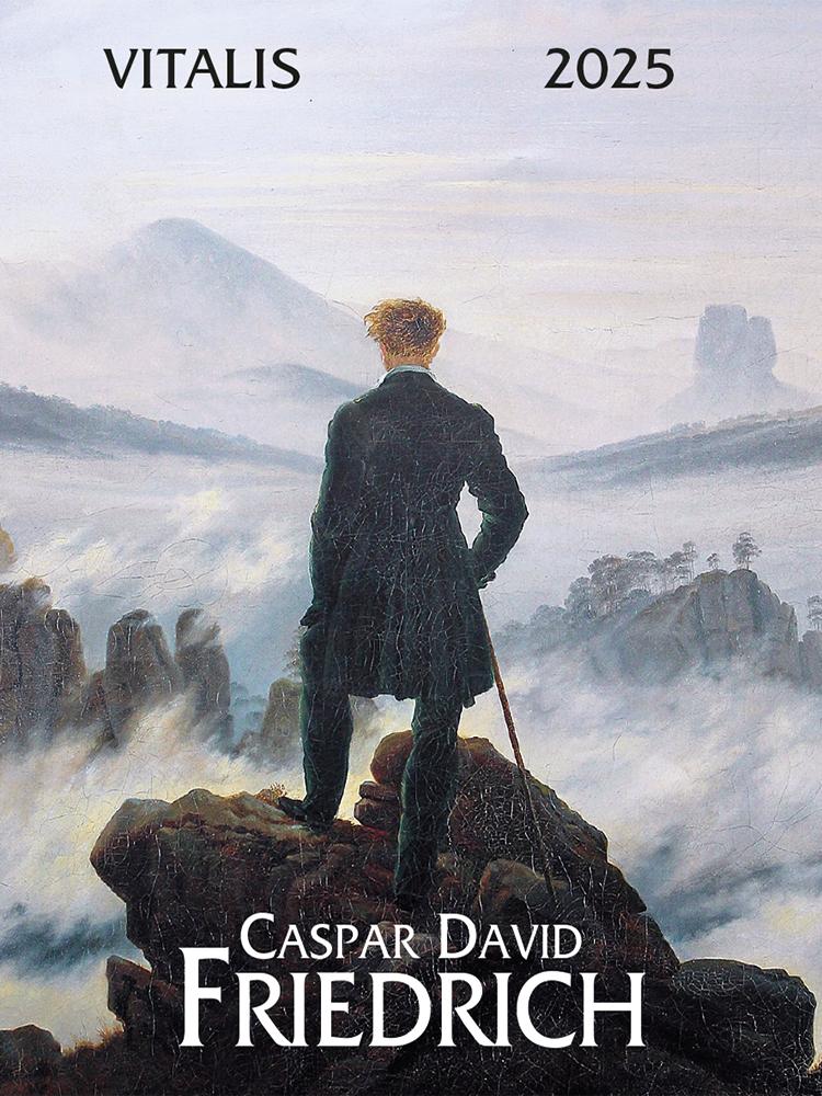 Vorderes Coverbild Caspar David Friedrich 2025