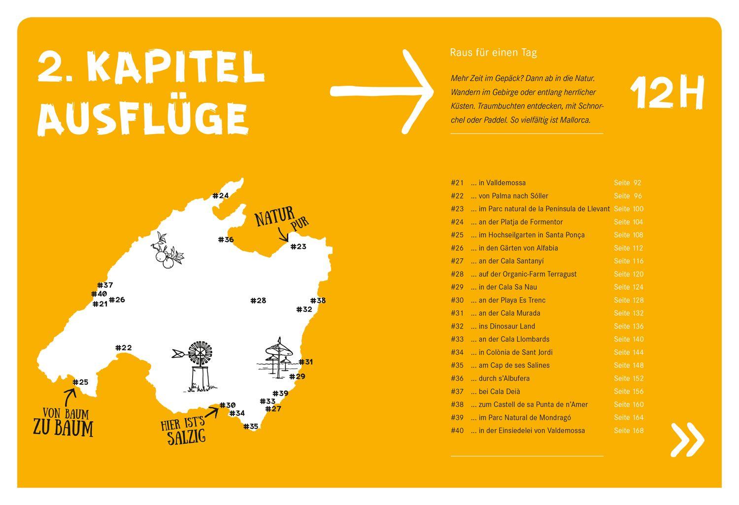 Beispielinhalt (Bild) 52 kleine & große Eskapaden auf Mallorca