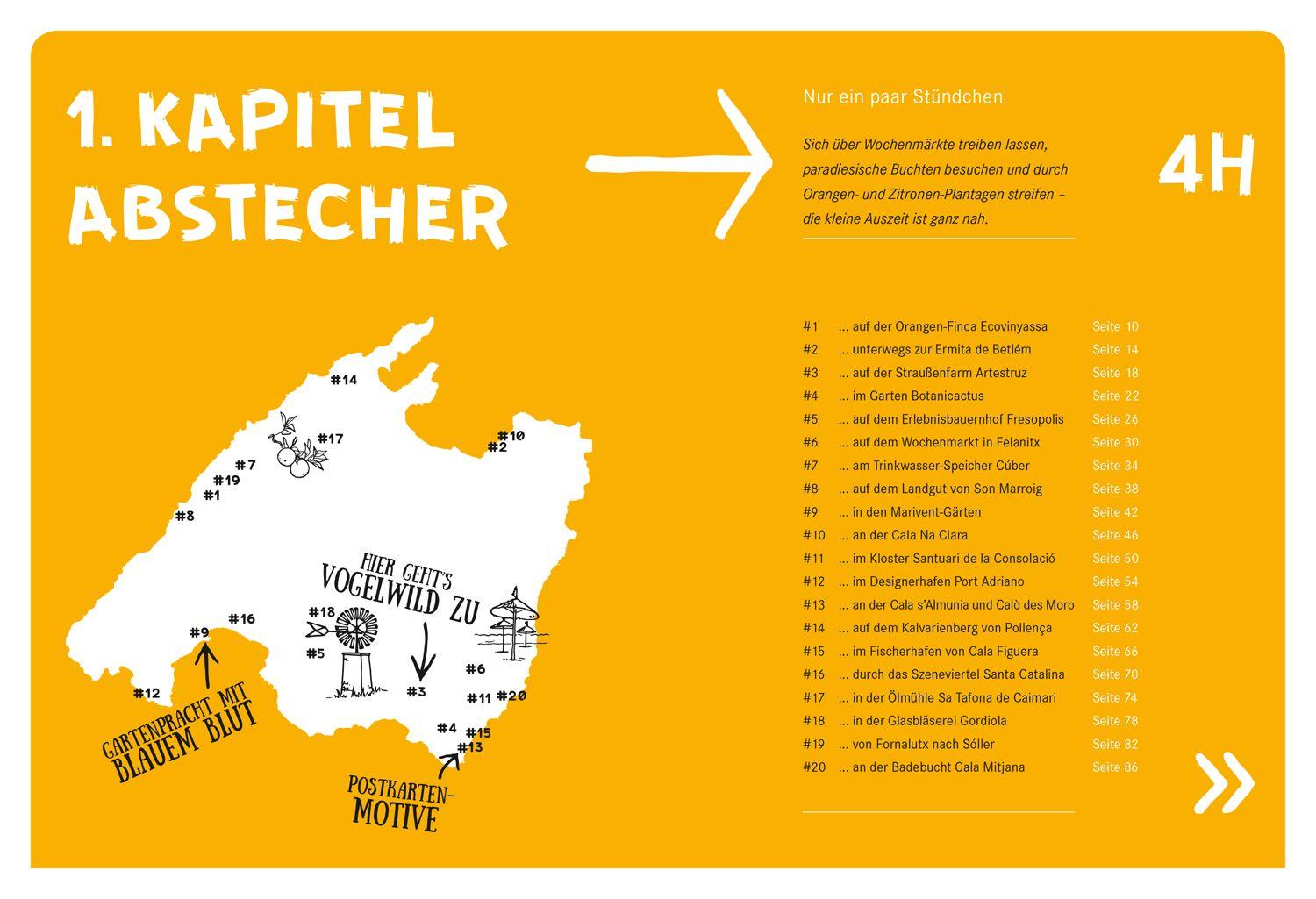 Beispielinhalt (Bild) 52 kleine & große Eskapaden auf Mallorca