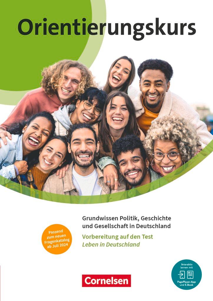 Vorderes Coverbild Orientierungskurs A2/B1. Grundwissen Politik, Geschichte und Gesellschaft in Deutschland - Kursheft