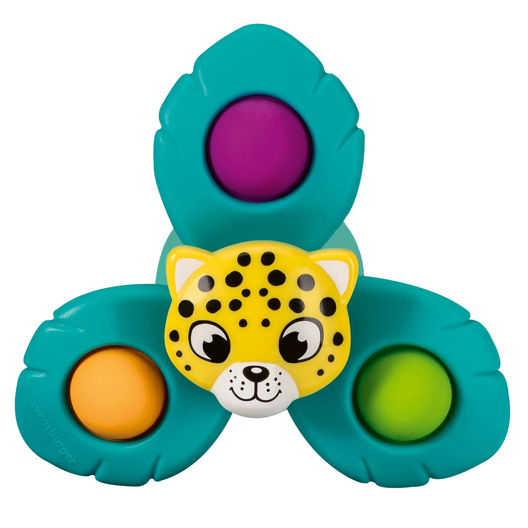 Vorderes Coverbild Play+ Pop-it Spinner: Leopard - ab 6 Monate