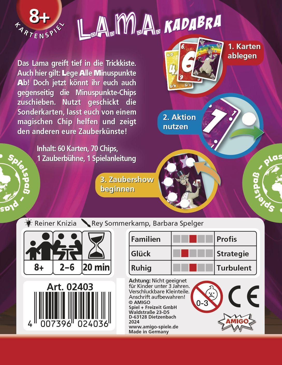 Beispielinhalt (Bild) LAMA Kadabra