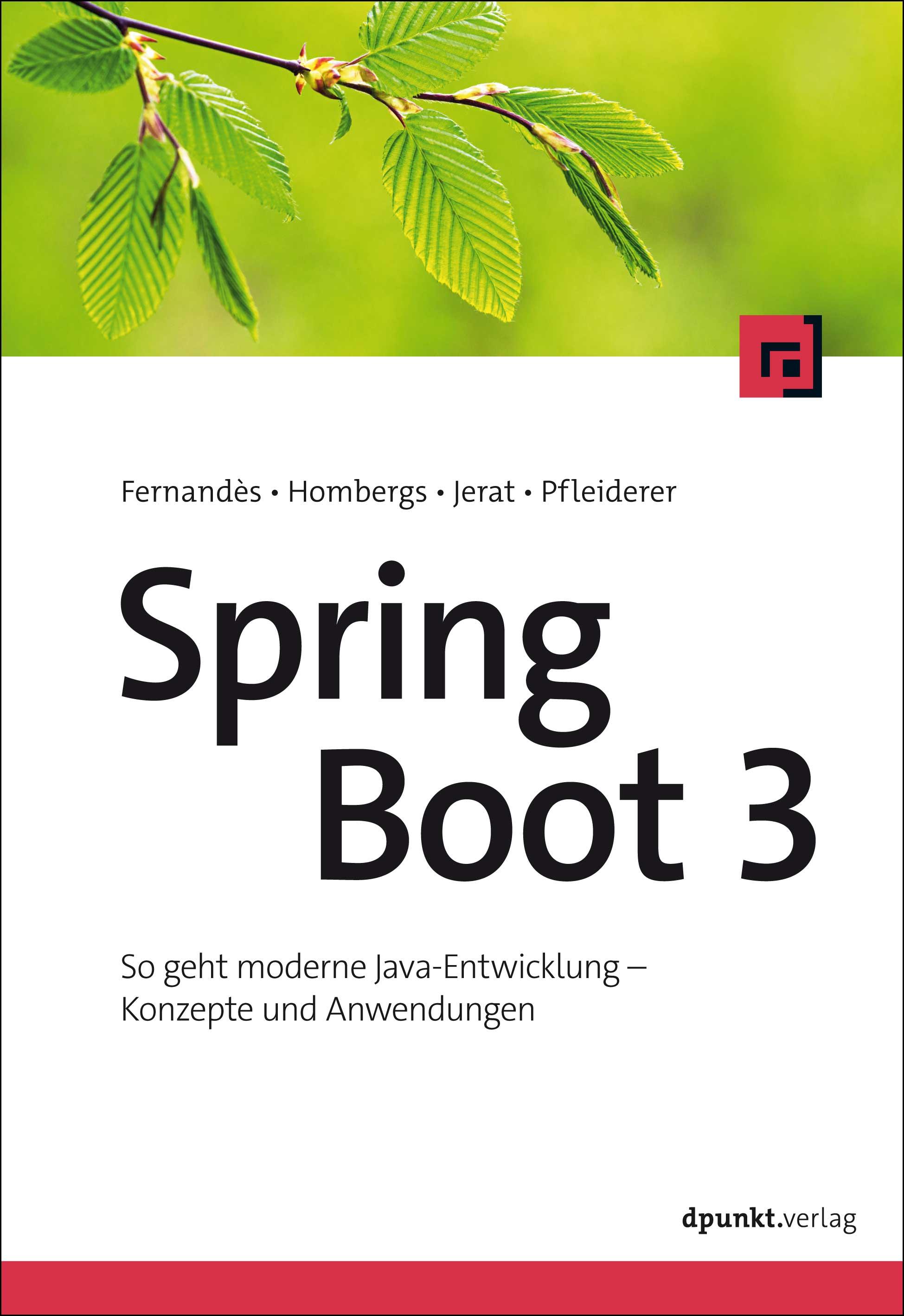 Vorderes Coverbild Spring Boot 3