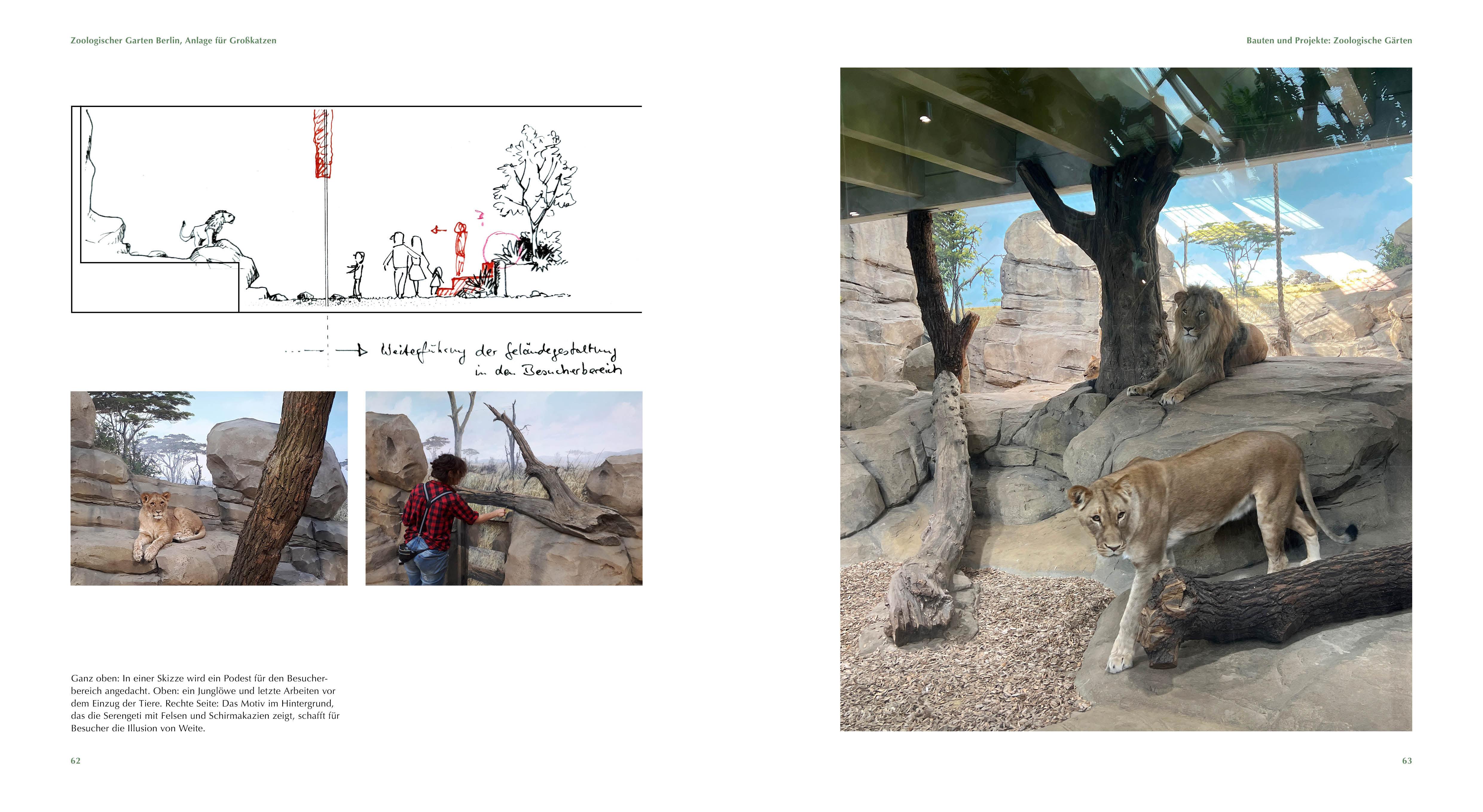 Beispielinhalt (Bild) Uwe Thürnau. Tierkulissen für Zoos, Museen und Ausstellungen