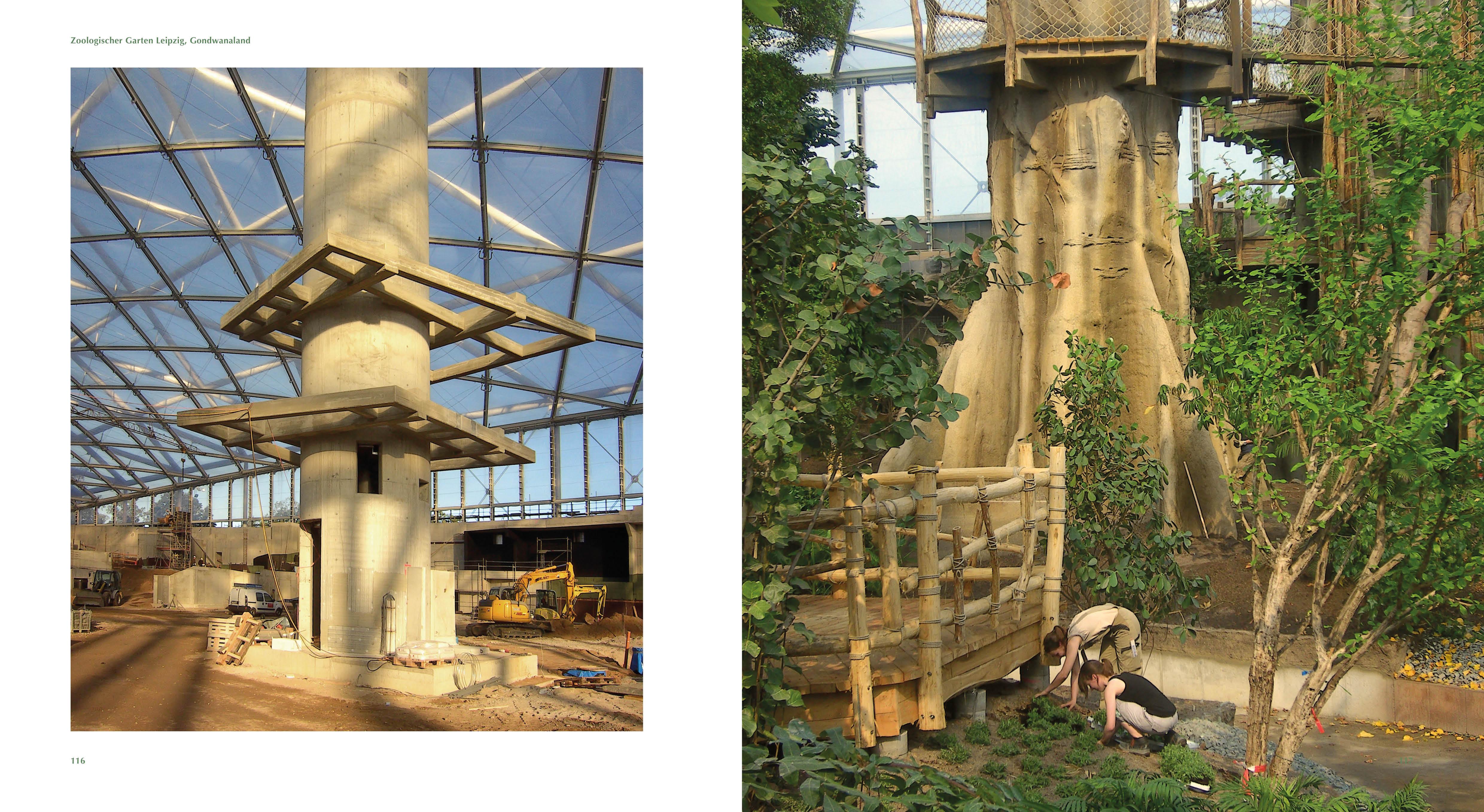 Beispielinhalt (Bild) Uwe Thürnau. Tierkulissen für Zoos, Museen und Ausstellungen