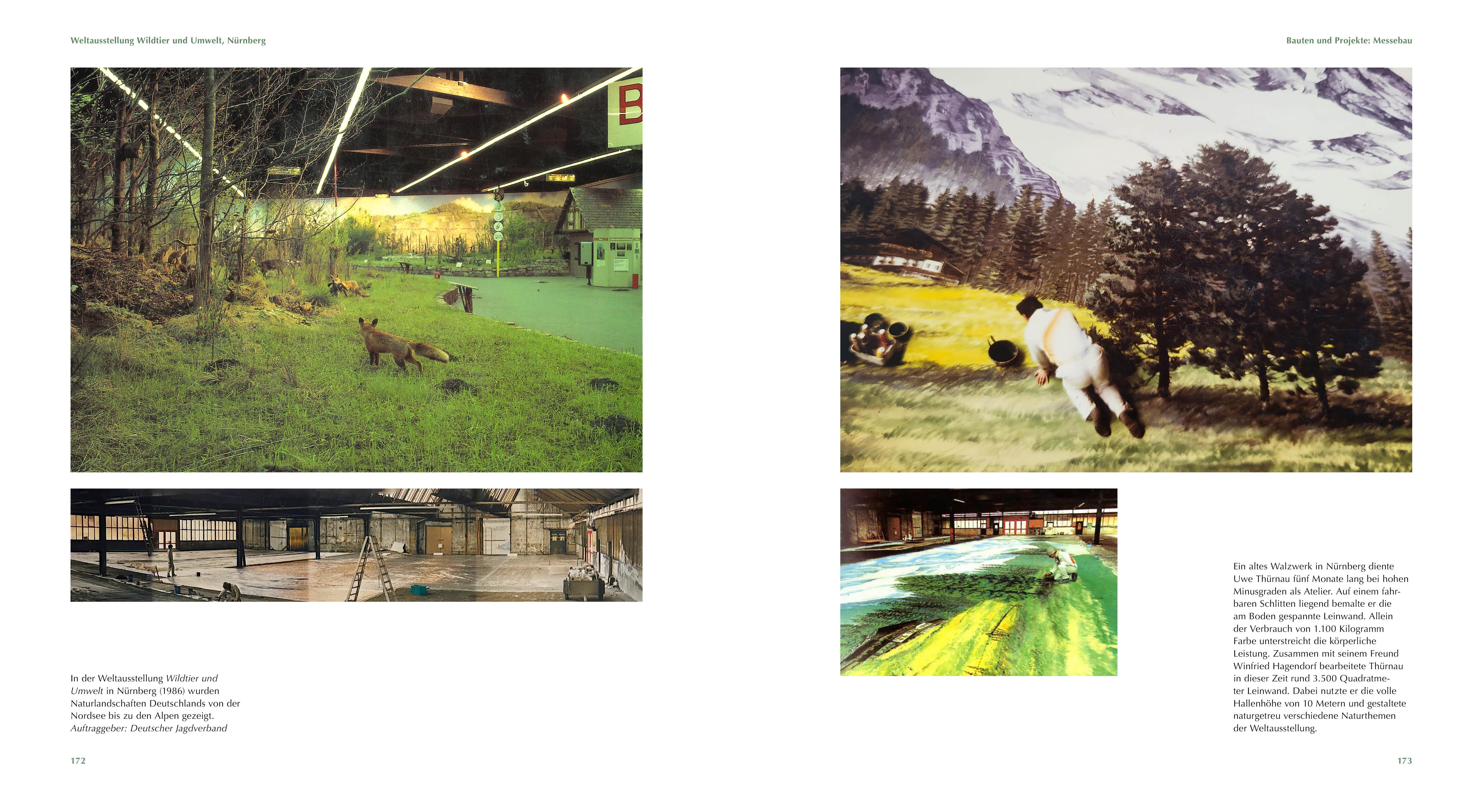Beispielinhalt (Bild) Uwe Thürnau. Tierkulissen für Zoos, Museen und Ausstellungen