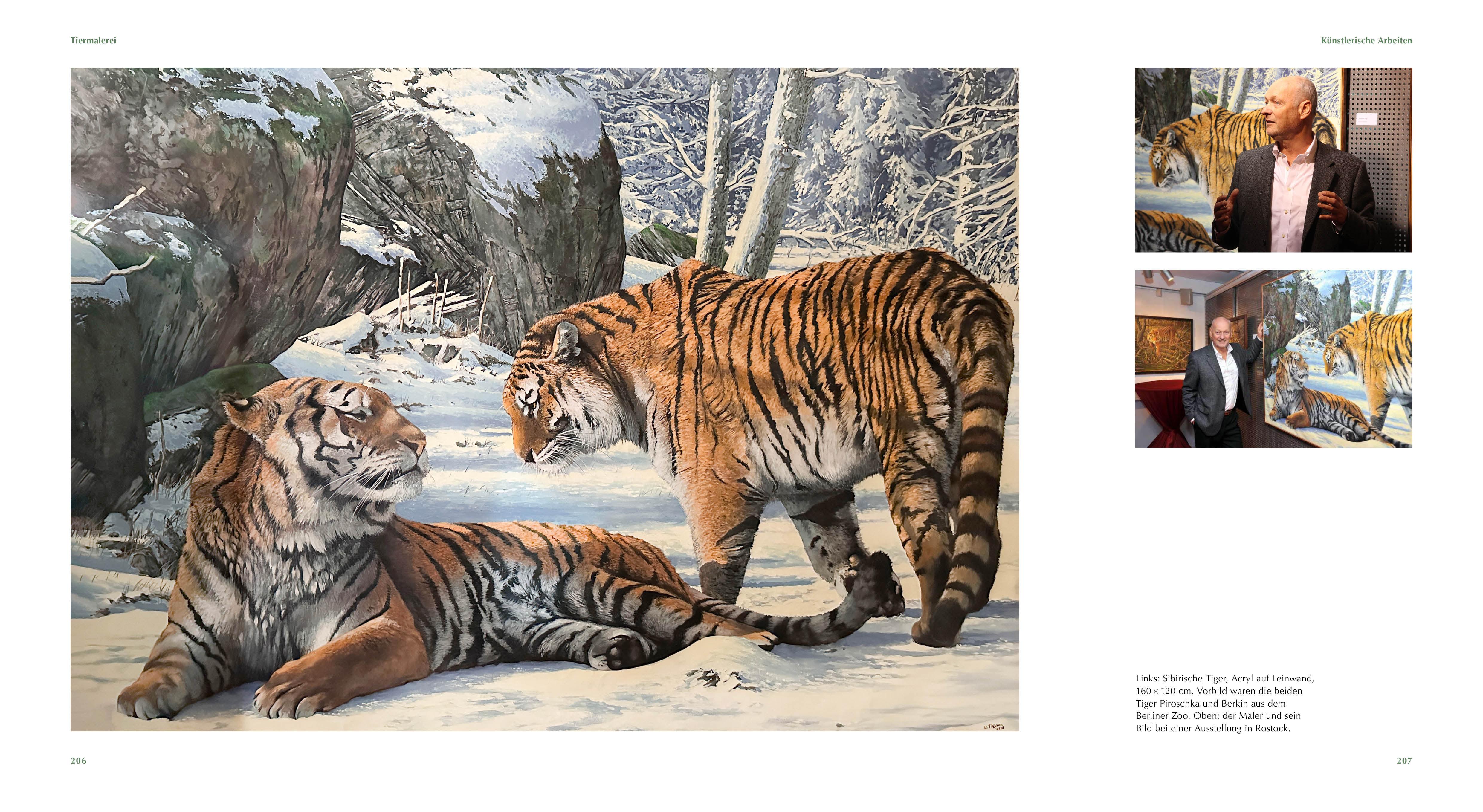Beispielinhalt (Bild) Uwe Thürnau. Tierkulissen für Zoos, Museen und Ausstellungen