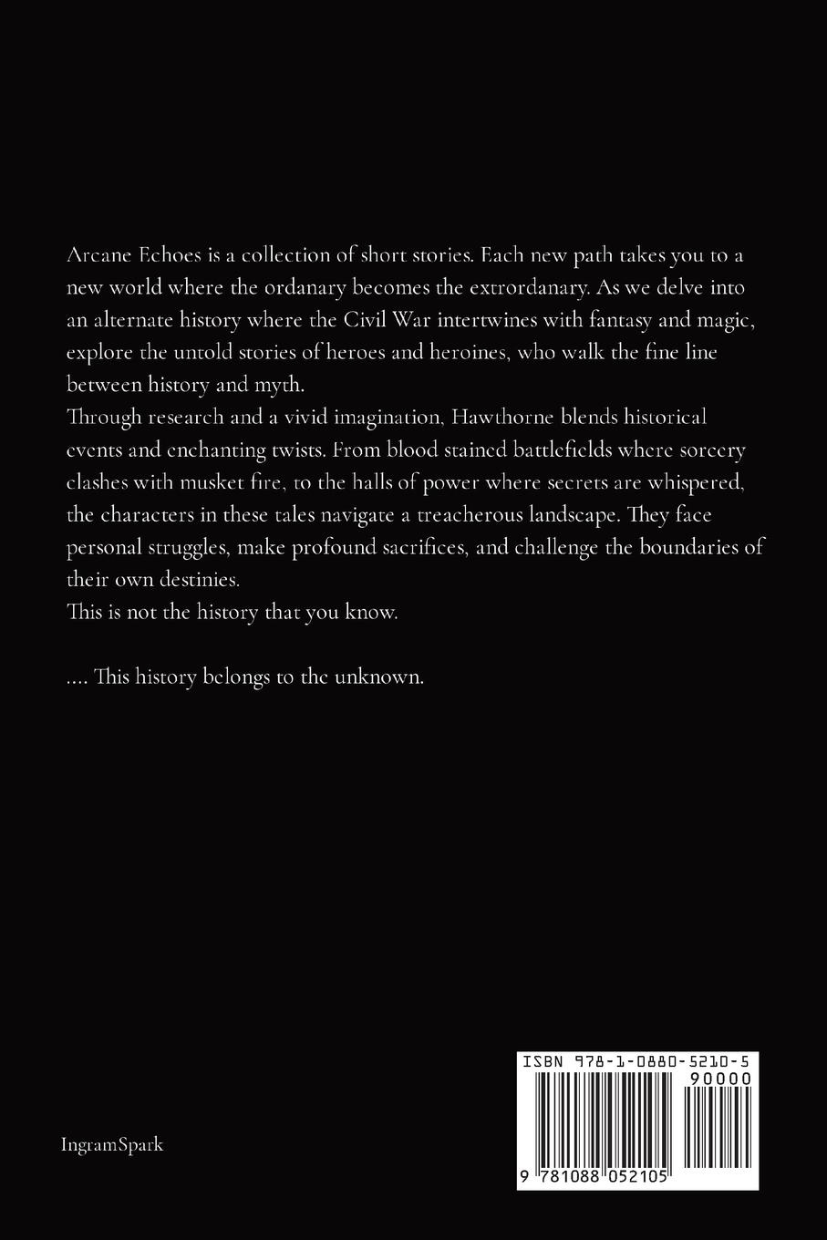 Rückseitencover Arcane Echoes